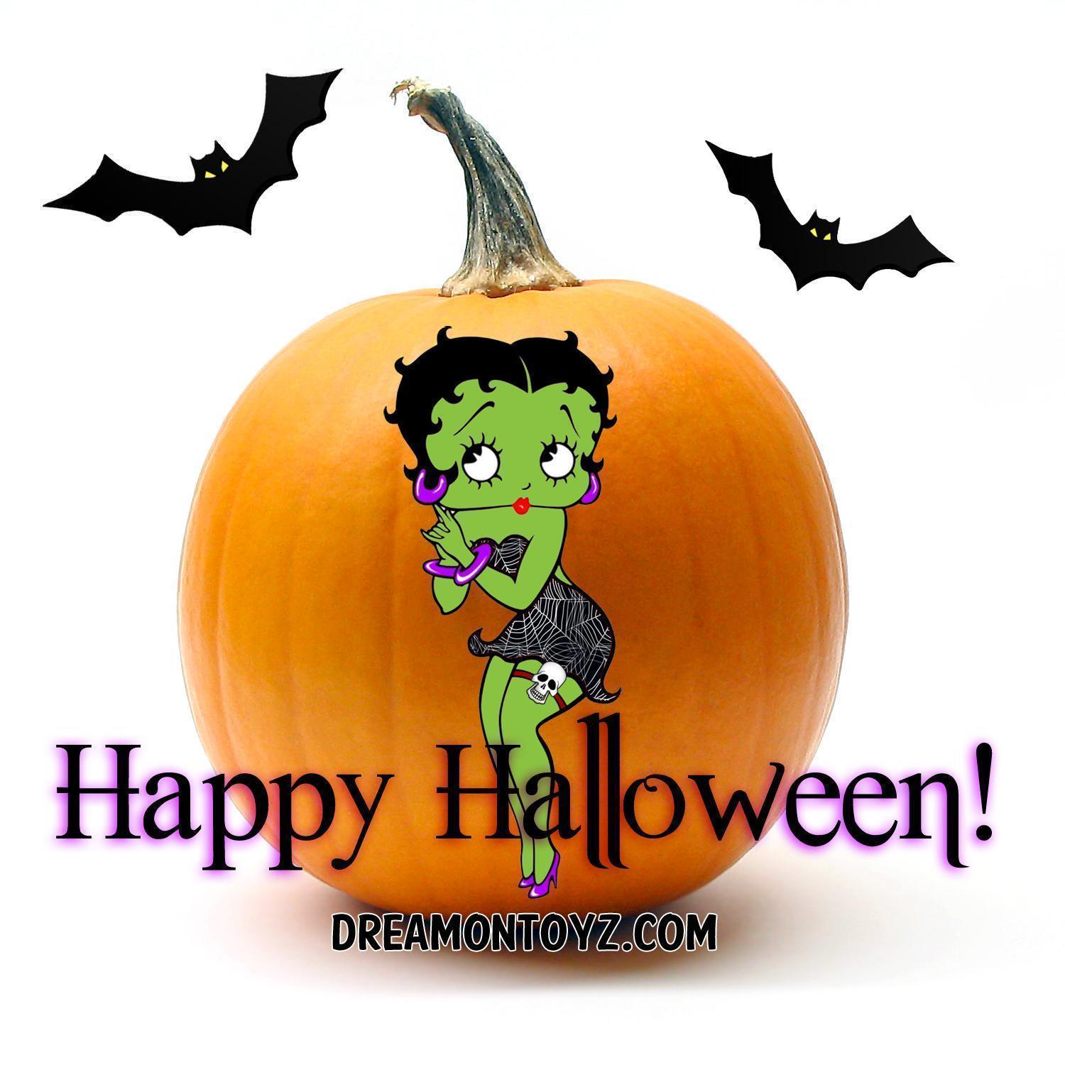 Betty Boop Halloween Wallpapers Wallpaper Cave