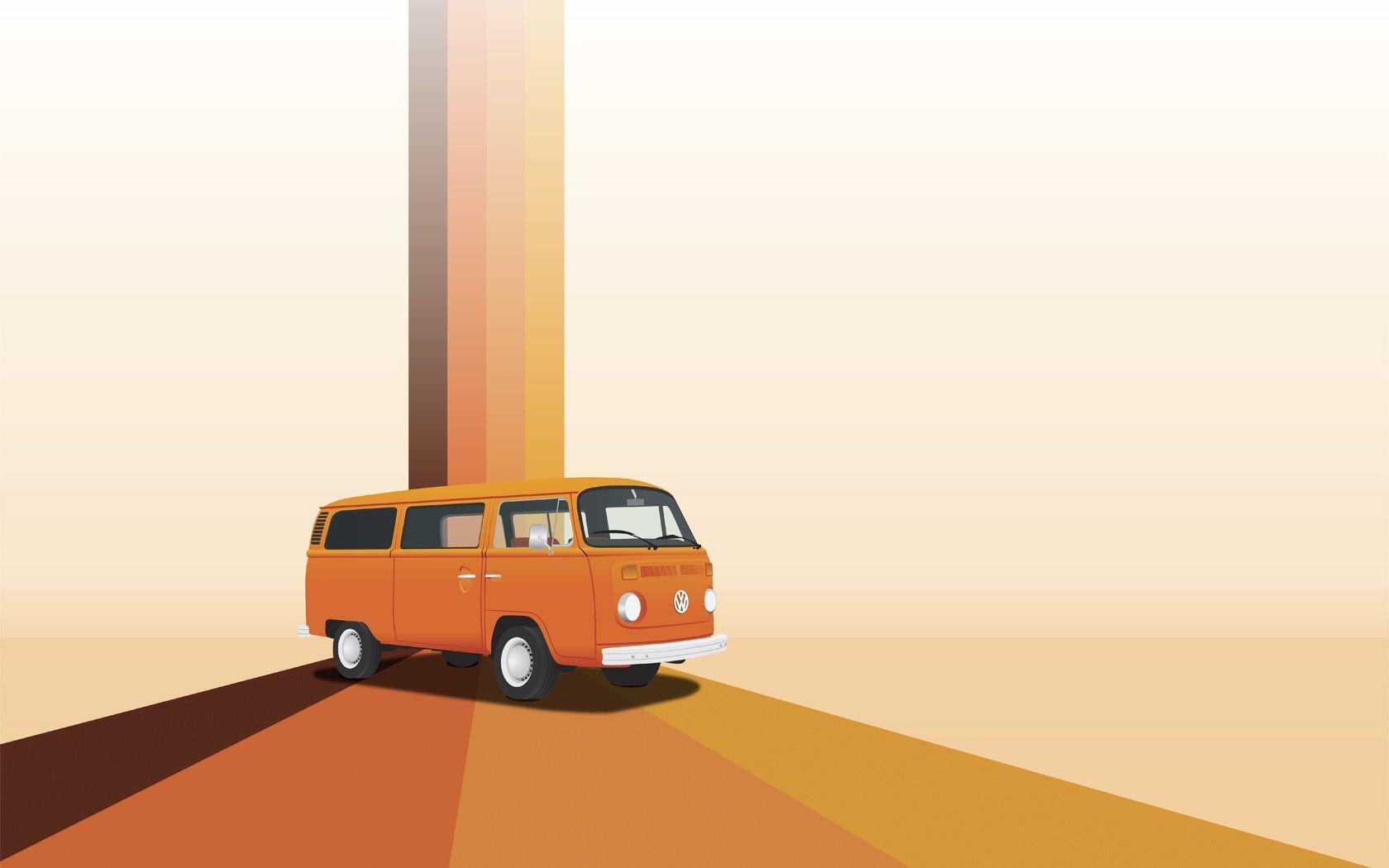 Volkswagen Bus Wallpapers Wallpaper Cave