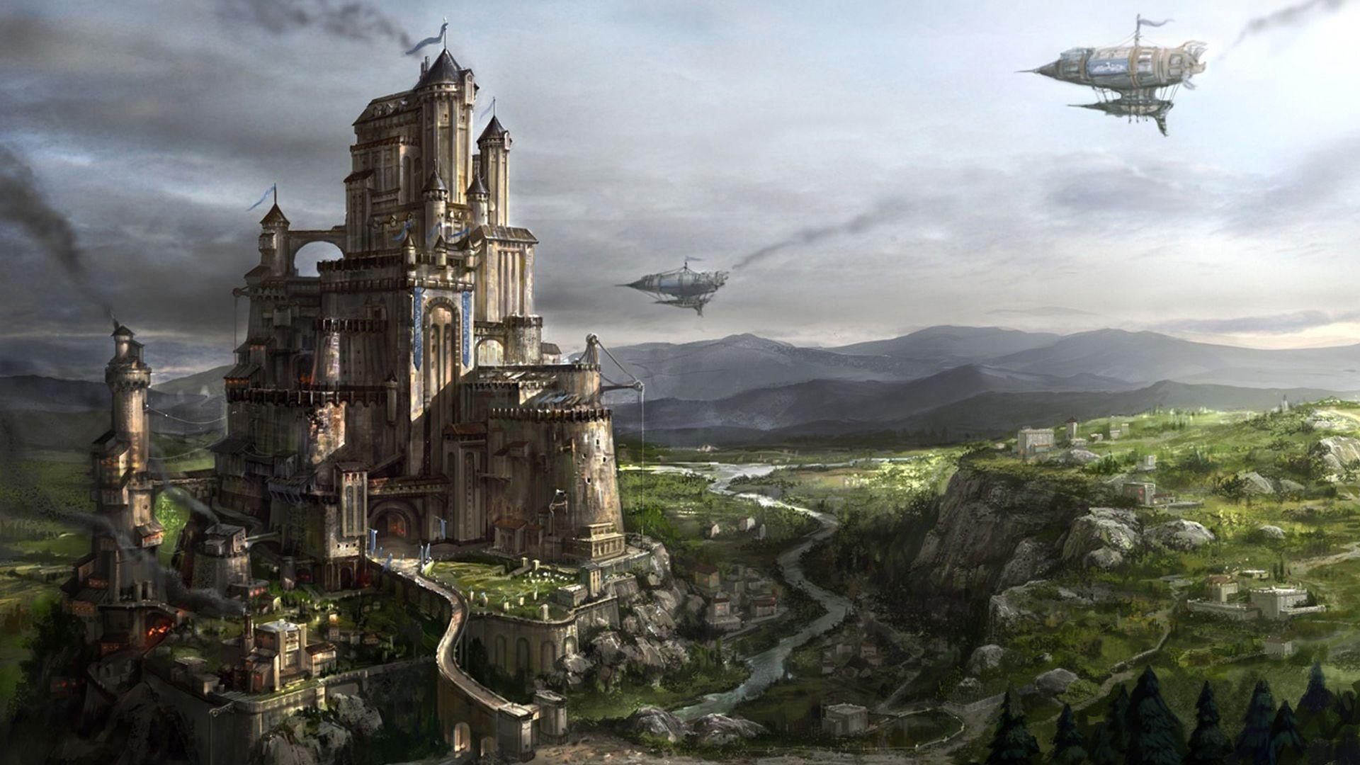 Fantasy City Wallpapers Wallpaper Cave