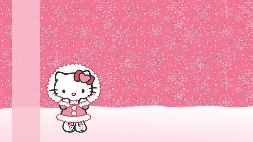 Hello Kitty Winter Wallpapers Wallpaper Cave