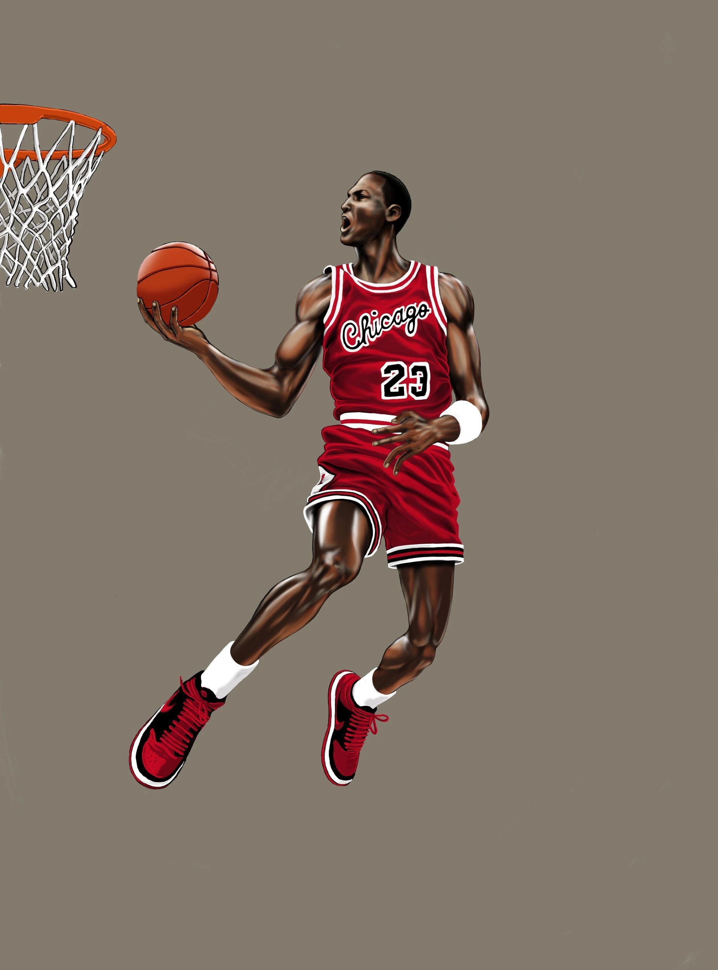 Michael Jordan Dunk Wallpapers Wallpaper Cave