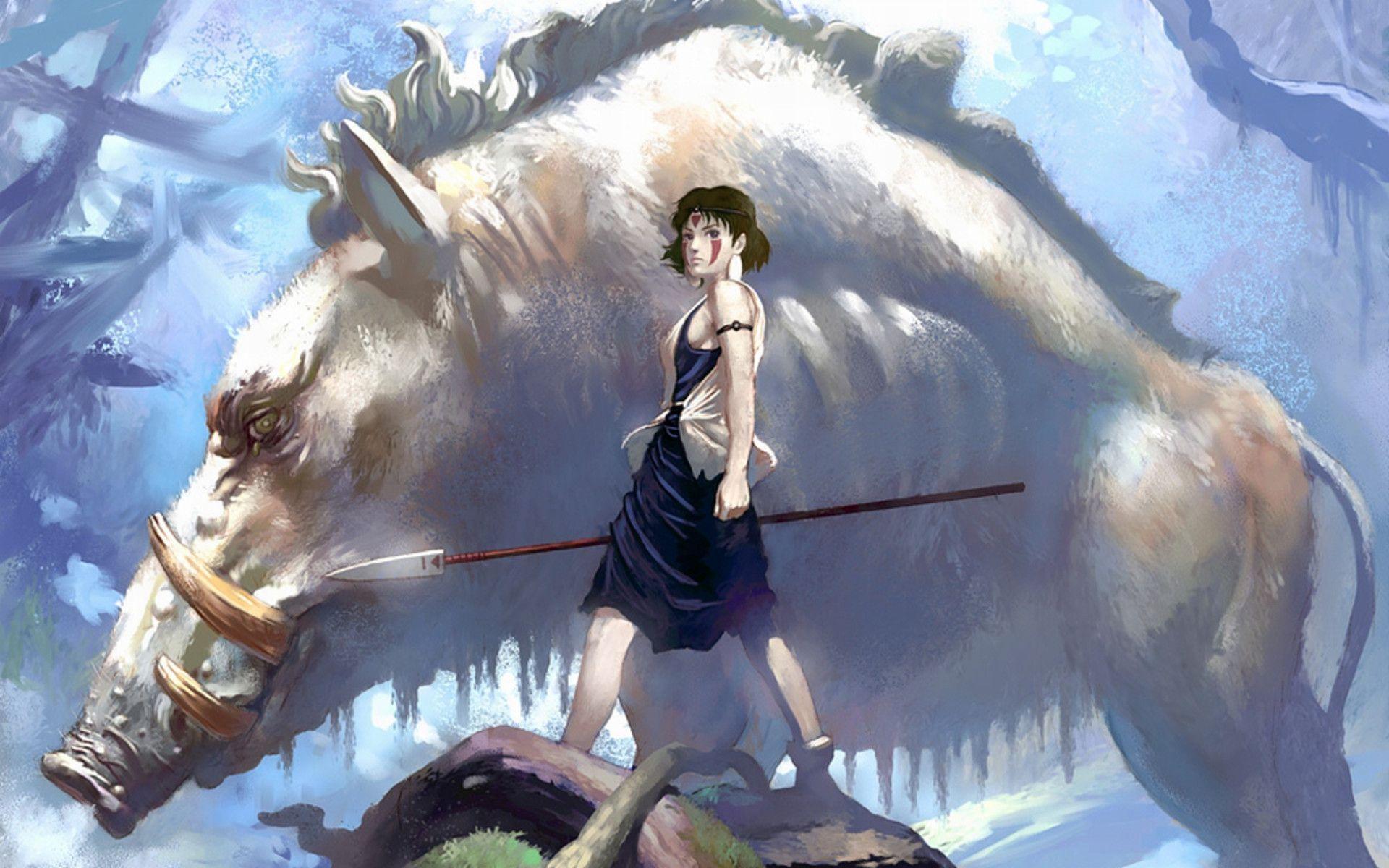Mononoke Hime Wallpapers Wallpaper Cave
