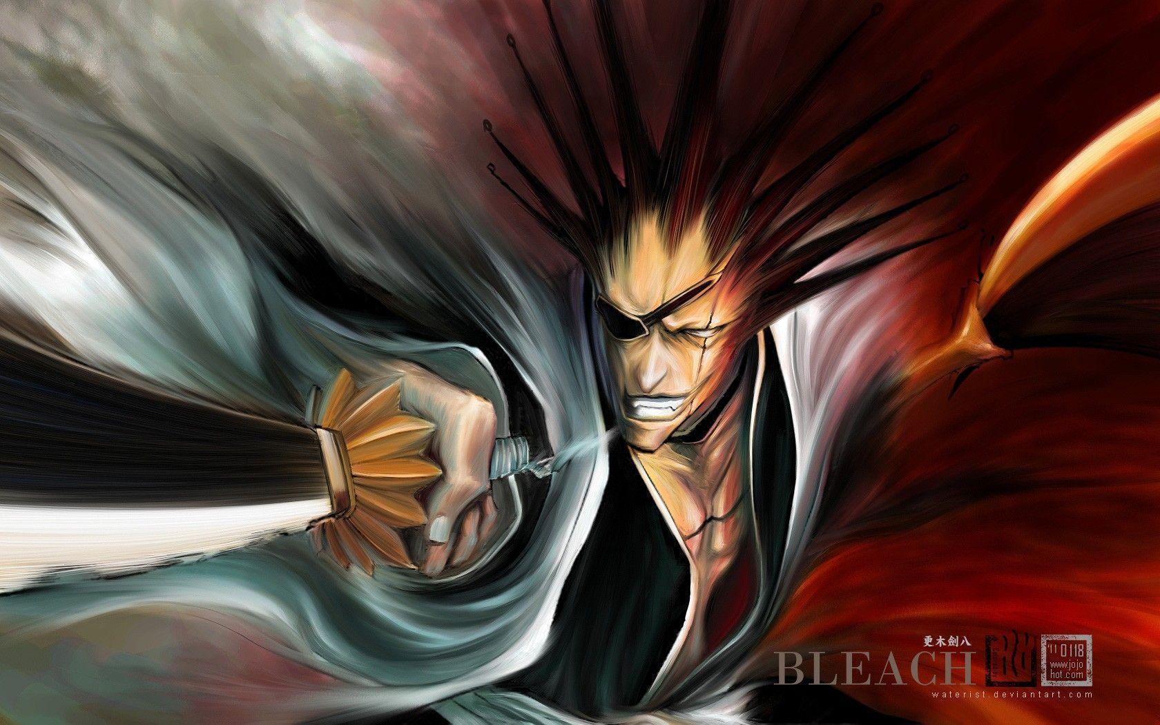 Kenpachi Zaraki Wallpapers Wallpaper Cave