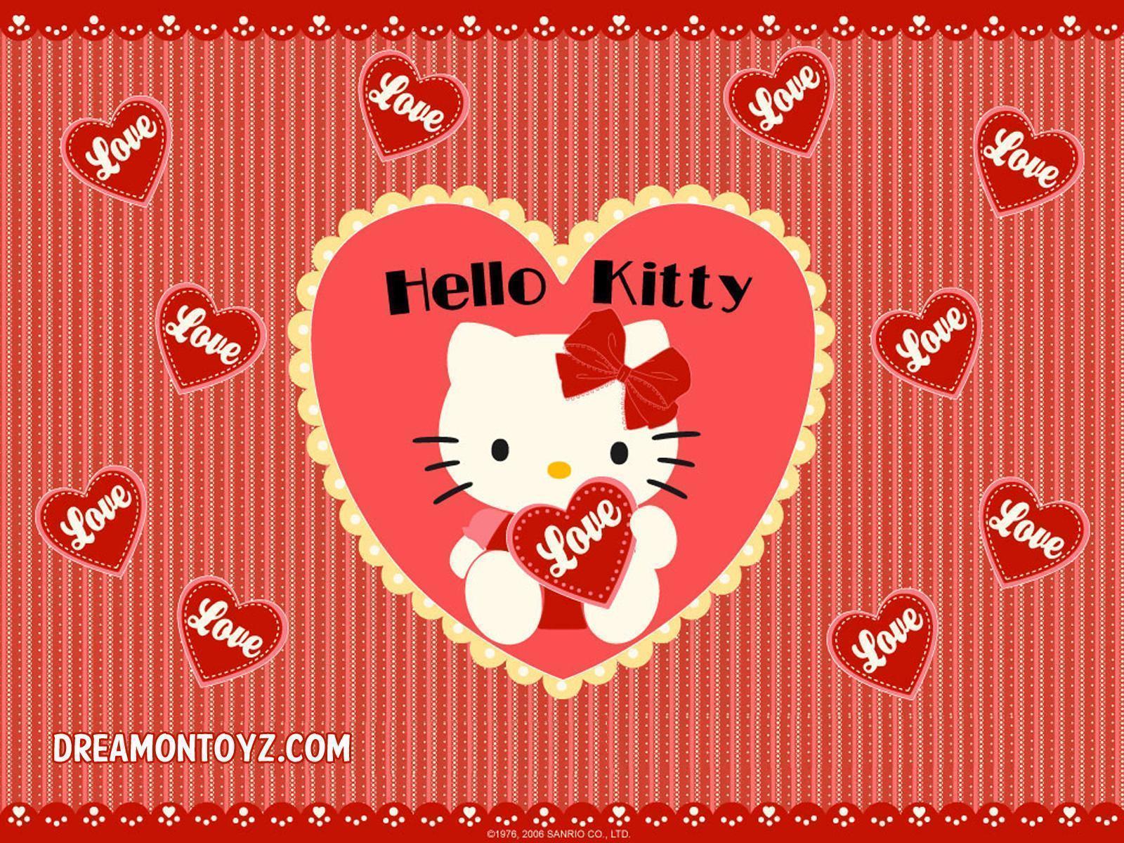 Red Hello Kitty Wallpapers Wallpaper Cave