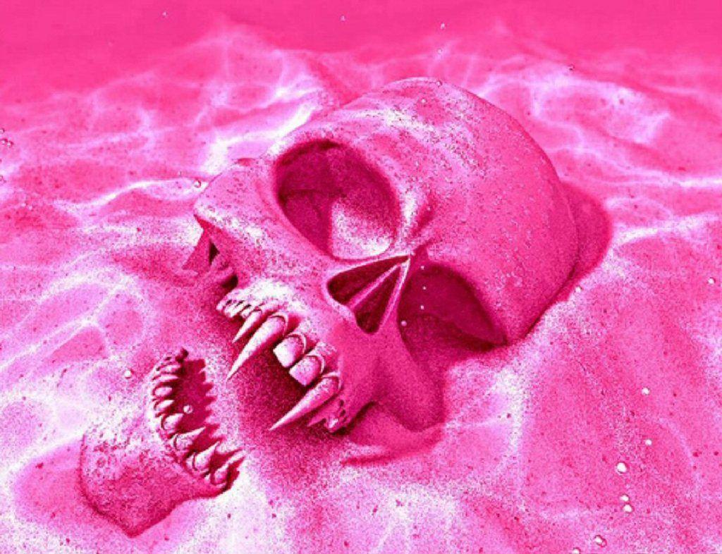 Pink Skull Wallpapers Wallpaper Cave