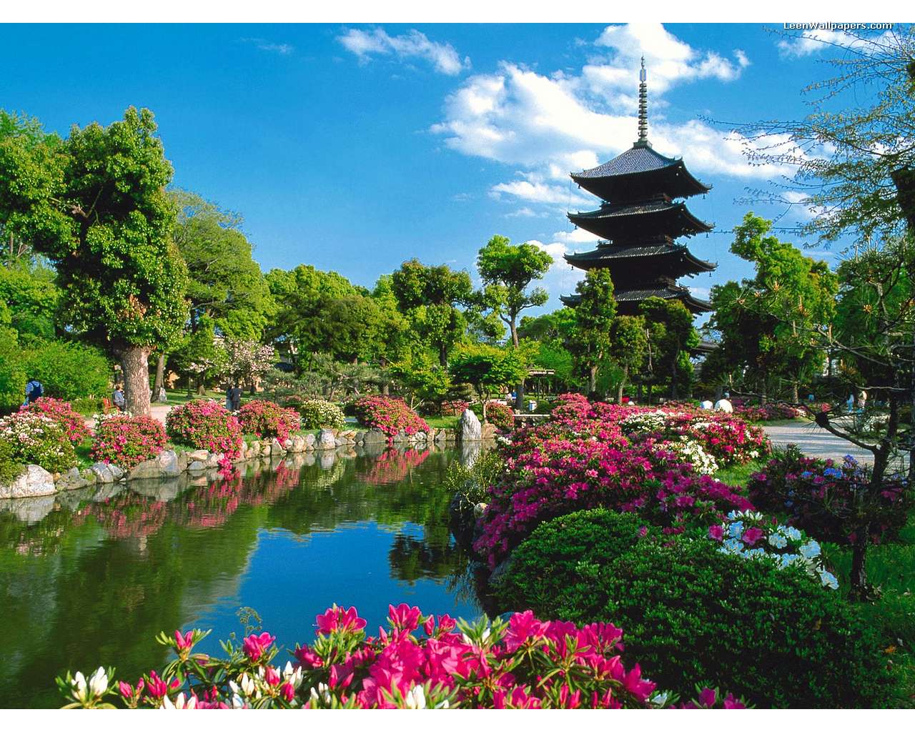 Japanese Garden Wallpapers Wallpaper Cave