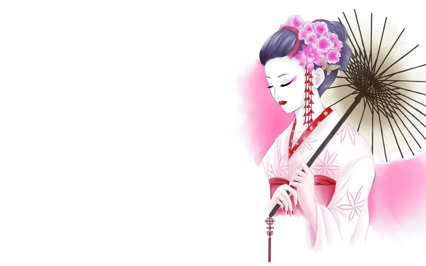 Geisha Wallpapers Wallpaper Cave