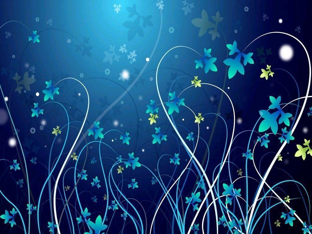 Blue Floral Backgrounds Wallpaper Cave