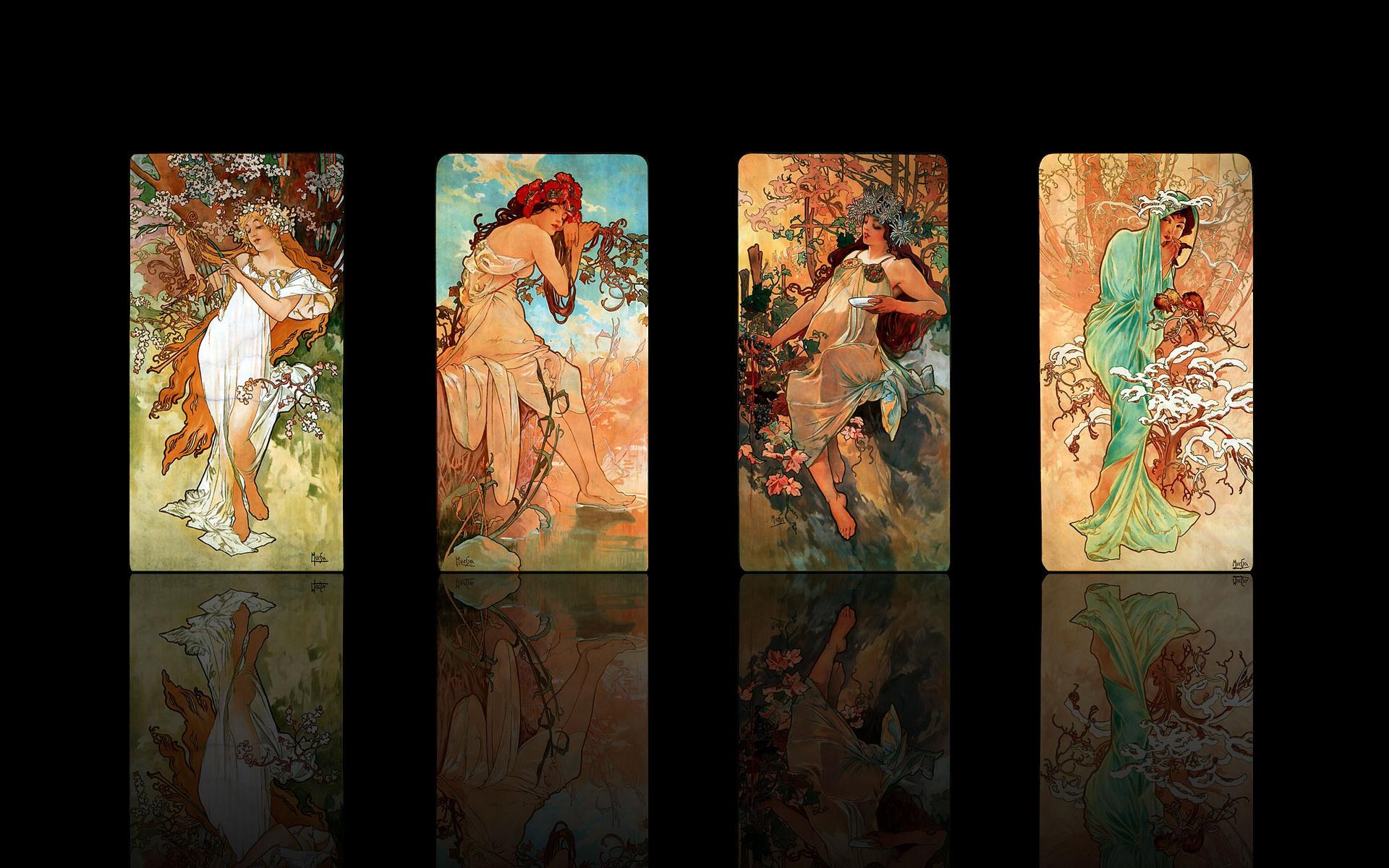 Mucha Wallpapers Wallpaper Cave