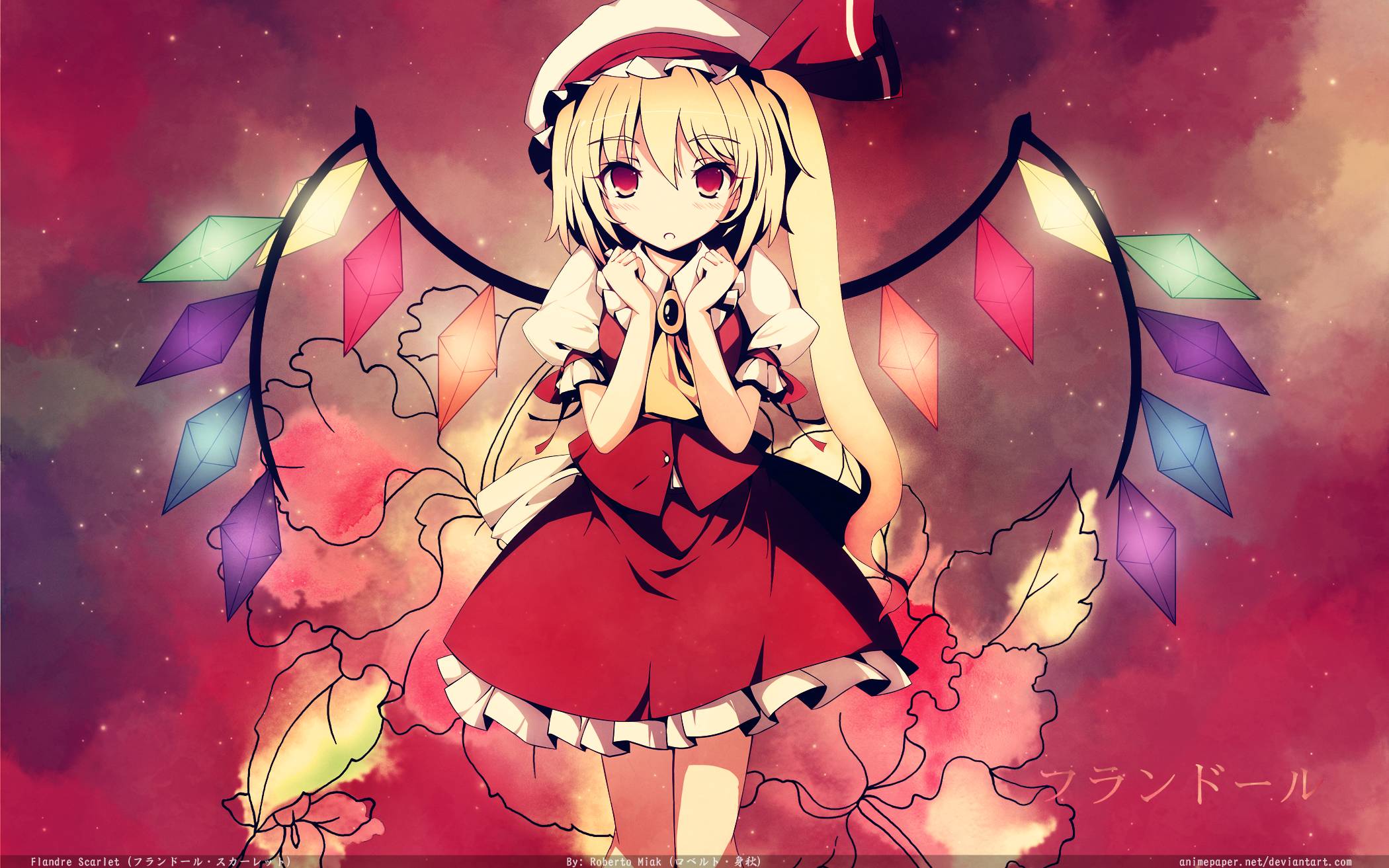 Flandre Scarlet Wallpapers Wallpaper Cave