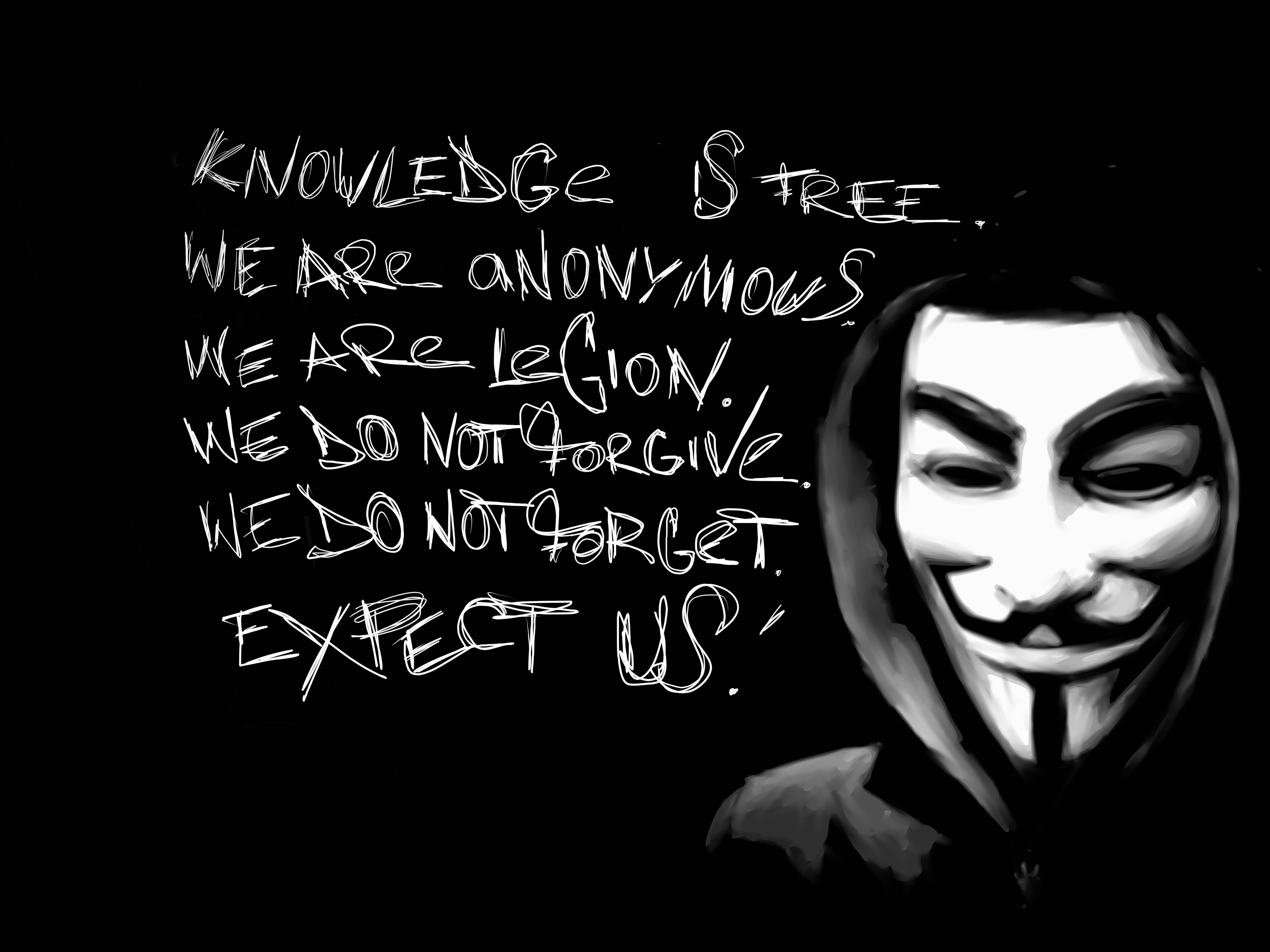 Anonymous Wallpapers Wallpaper Cave