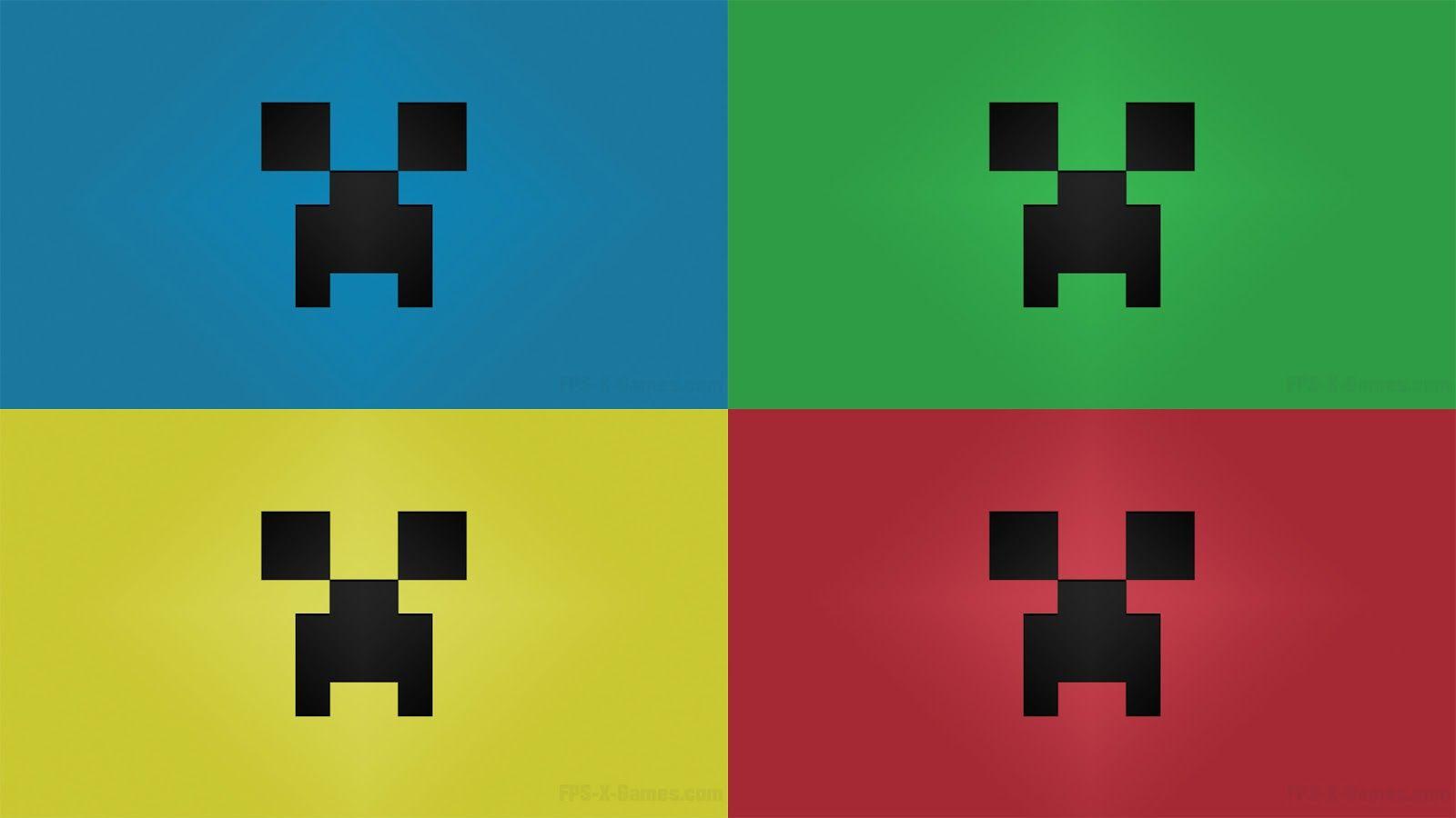Minecraft Creeper Desktop Backgrounds Wallpaper Cave