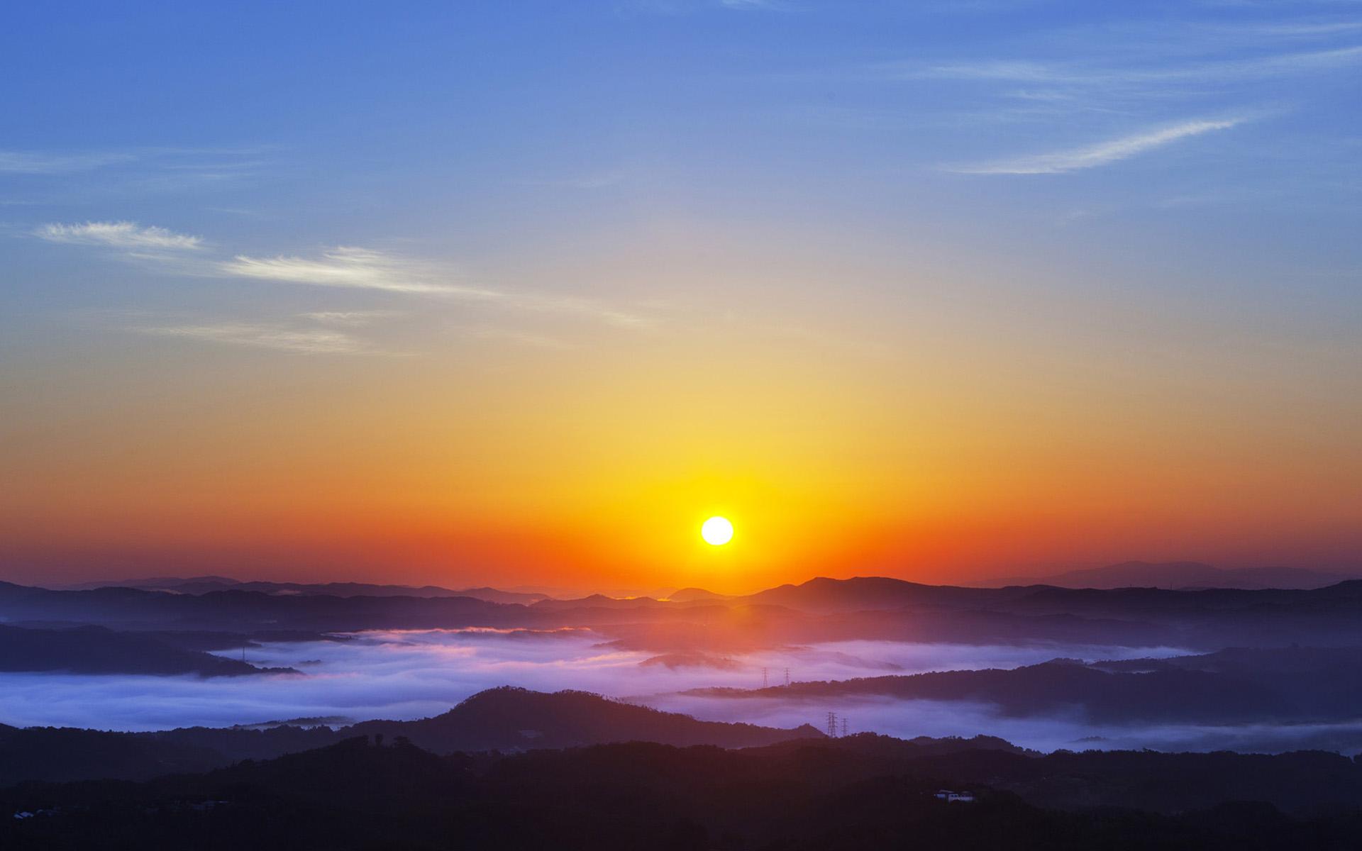 Sunrise Wallpapers For Desktop Wallpaper Cave