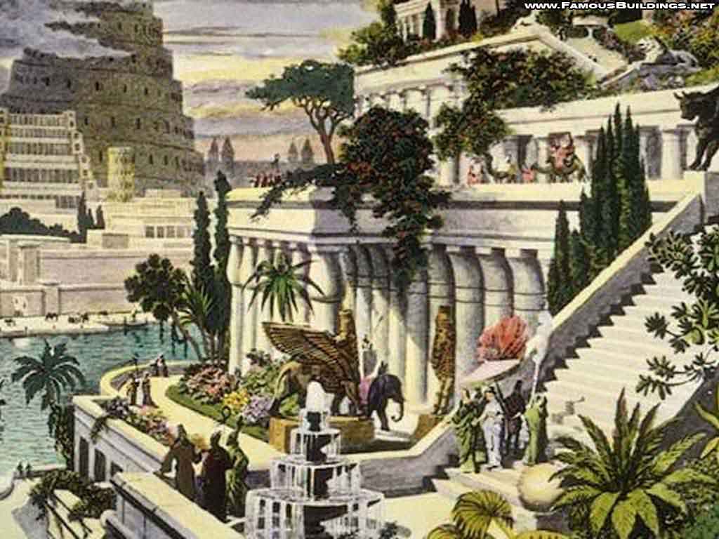 Hanging Gardens Of Babylon Wallpapers Wallpaper Cave