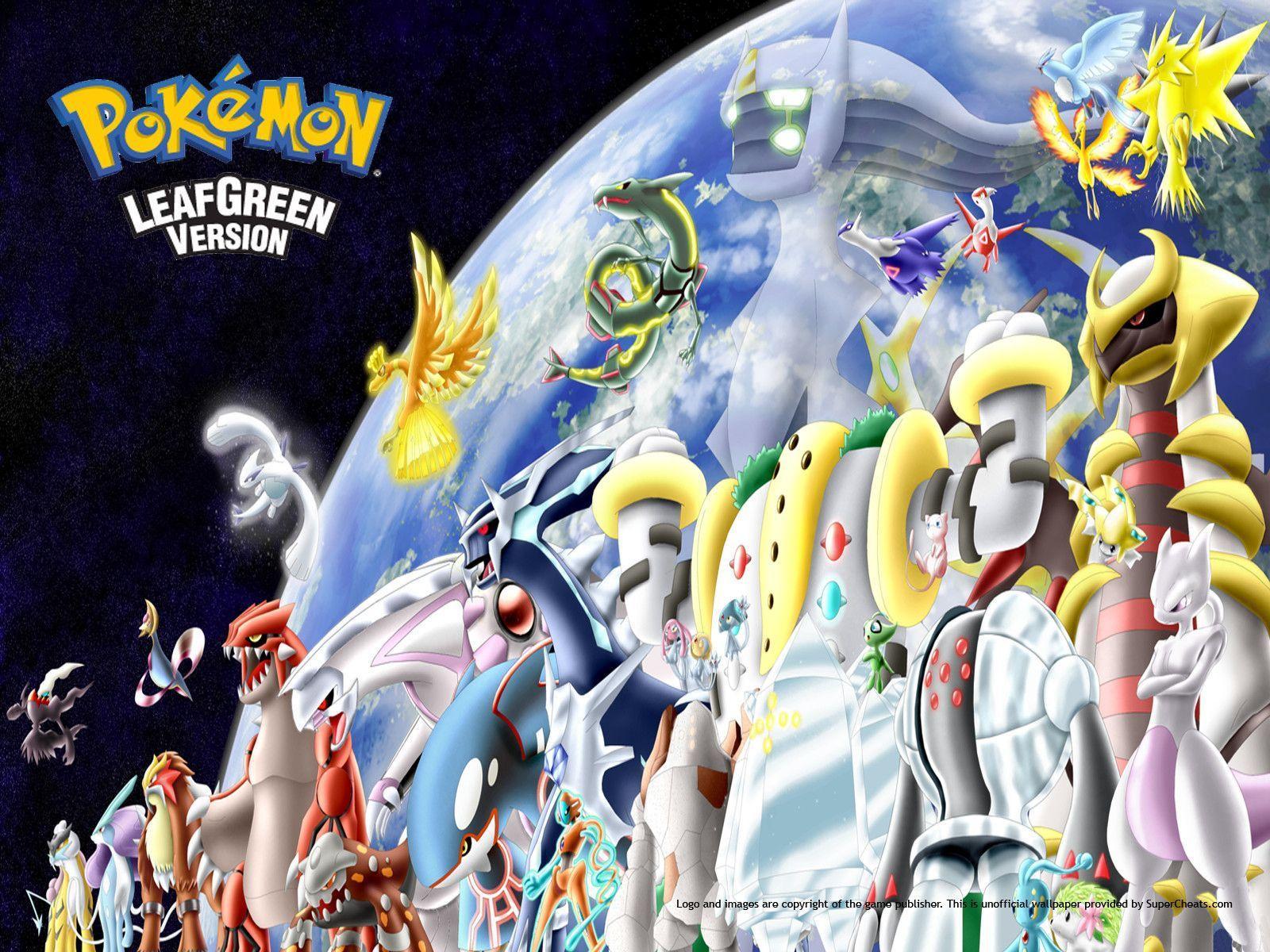 All Legendary Pokemon Wallpaper