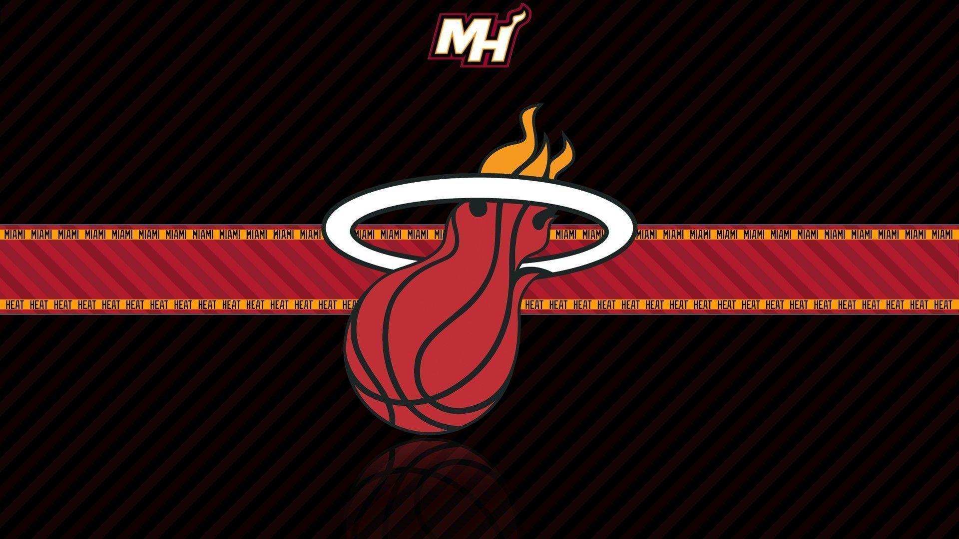 Miami Heat Logo Wallpapers Wallpaper Cave