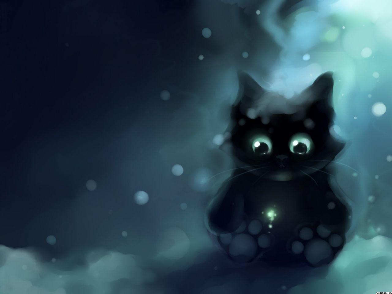 Black Cat Wallpapers Wallpaper Cave