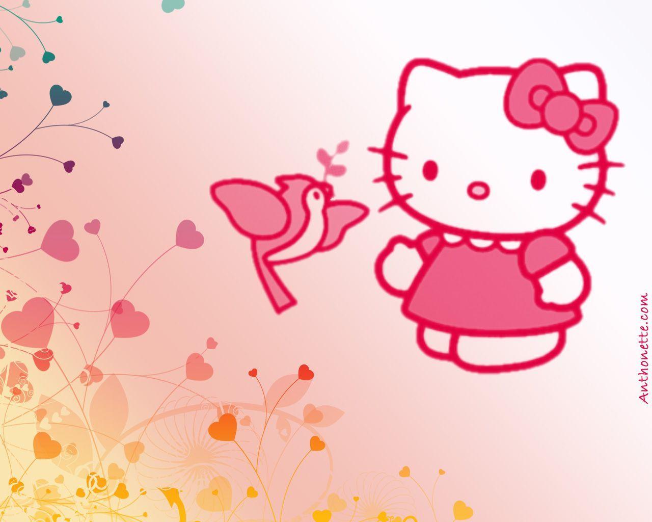 Hello Kitty Backgrounds For Laptops Wallpaper Cave