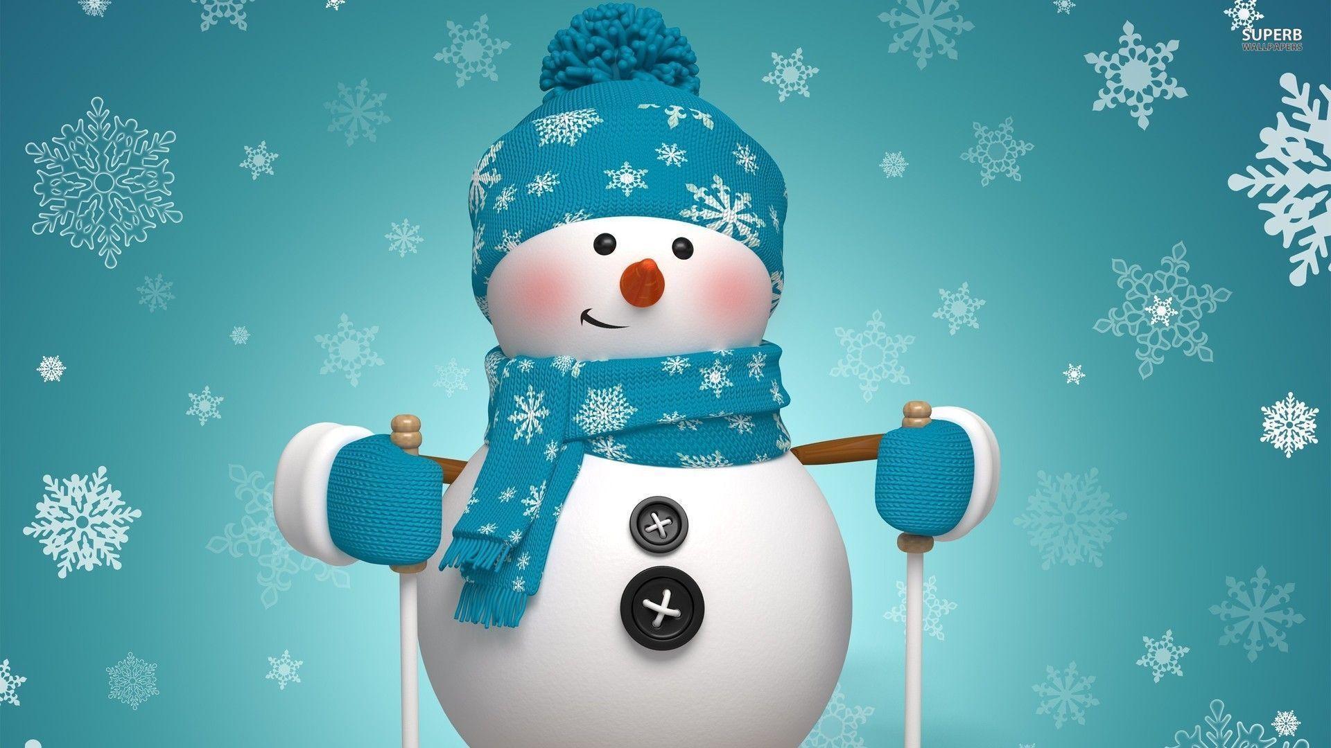 Cute Snowman Wallpapers Wallpaper Cave
