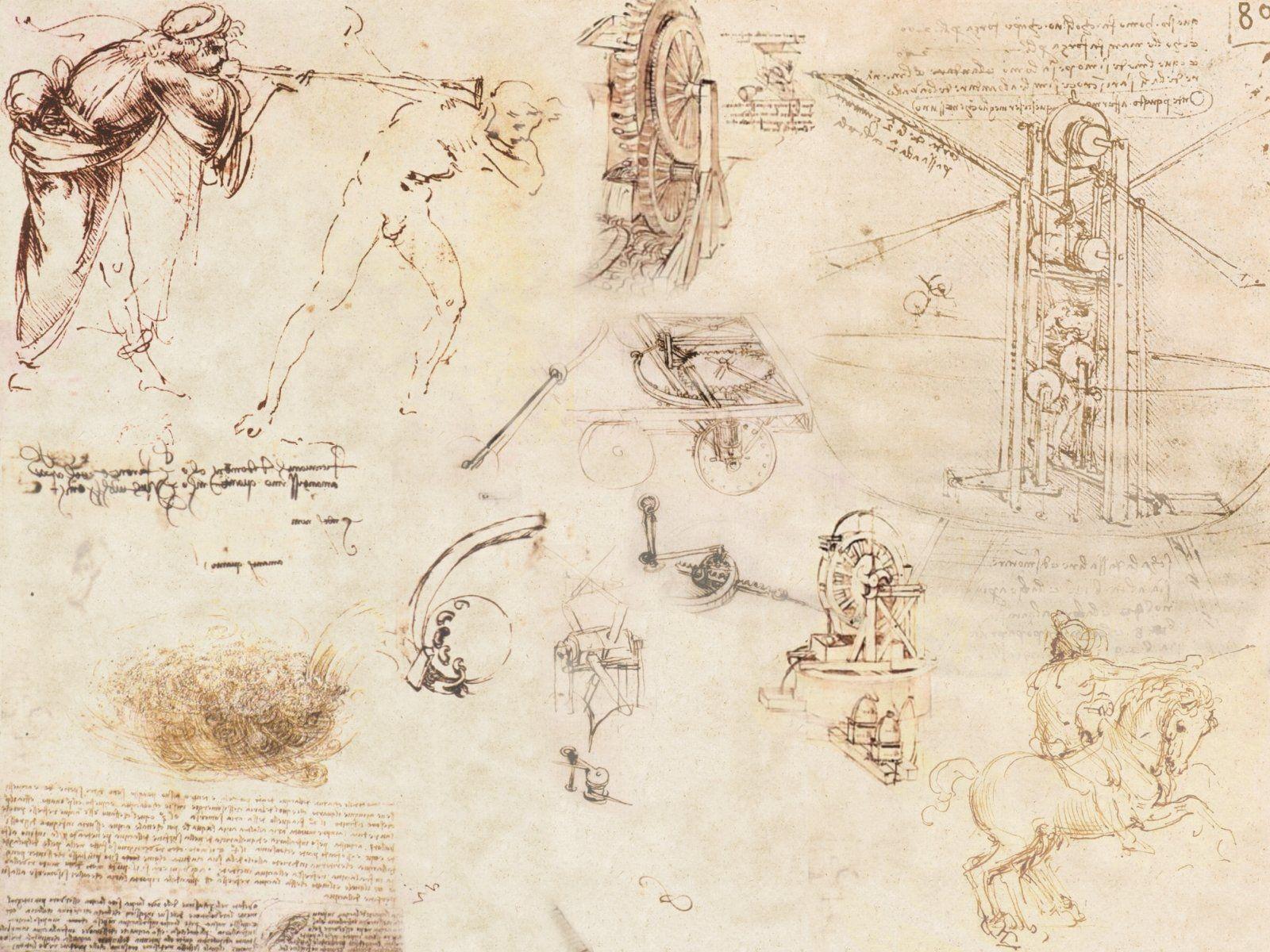 Leonardo Da Vinci Wallpapers Wallpaper Cave