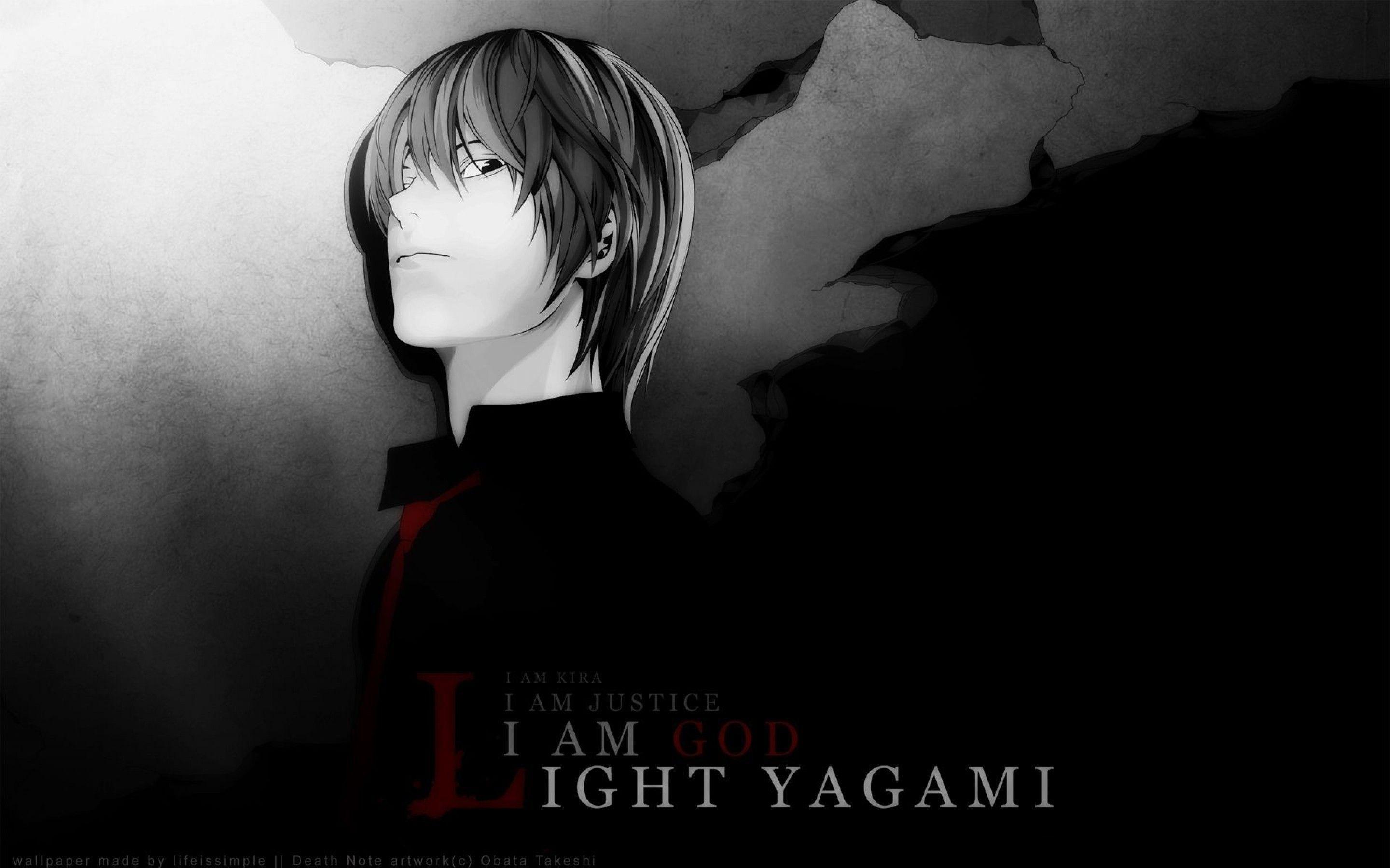 Light Yagami Wallpapers Wallpaper Cave
