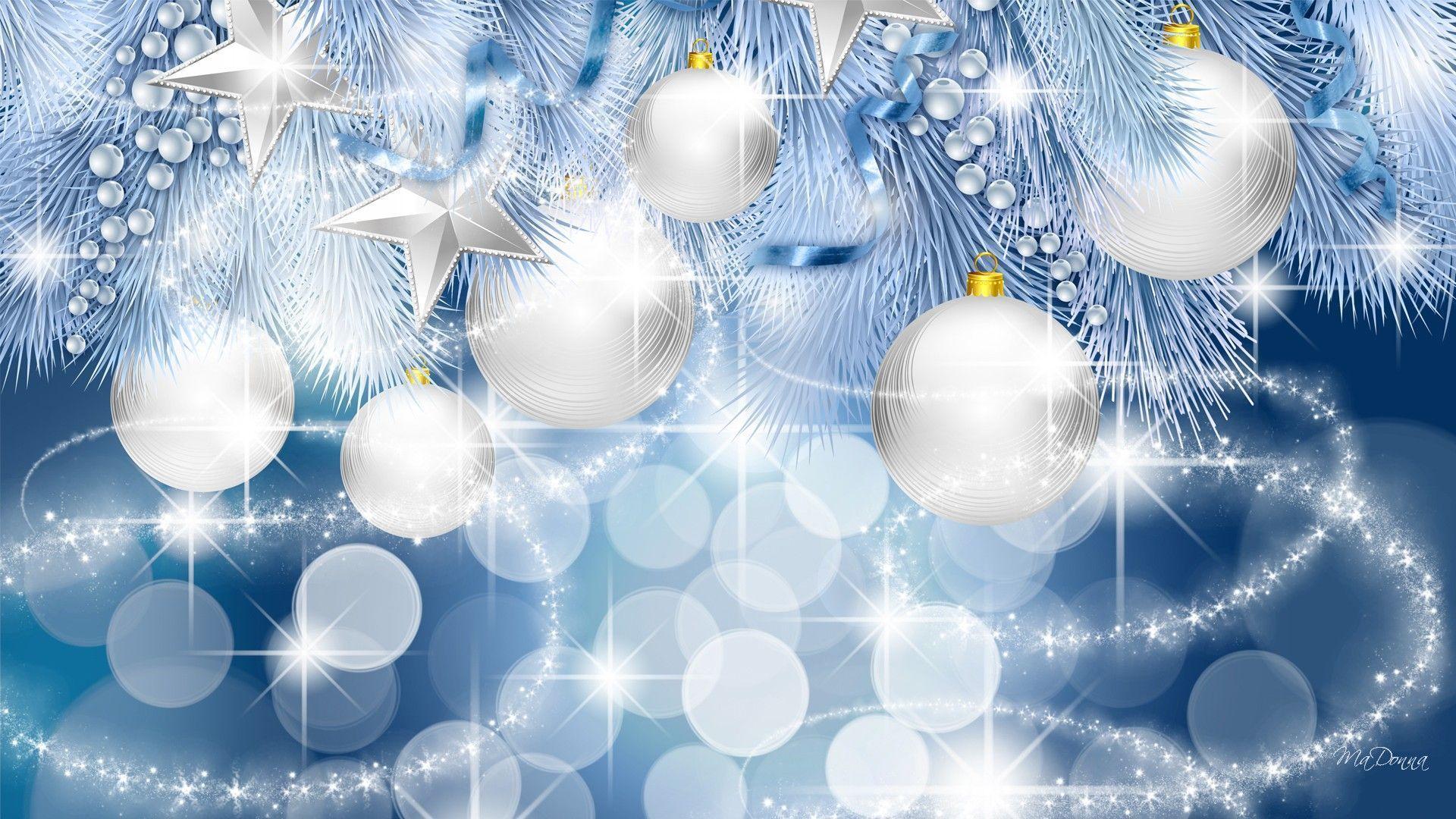 Blue Christmas Wallpapers Wallpaper Cave