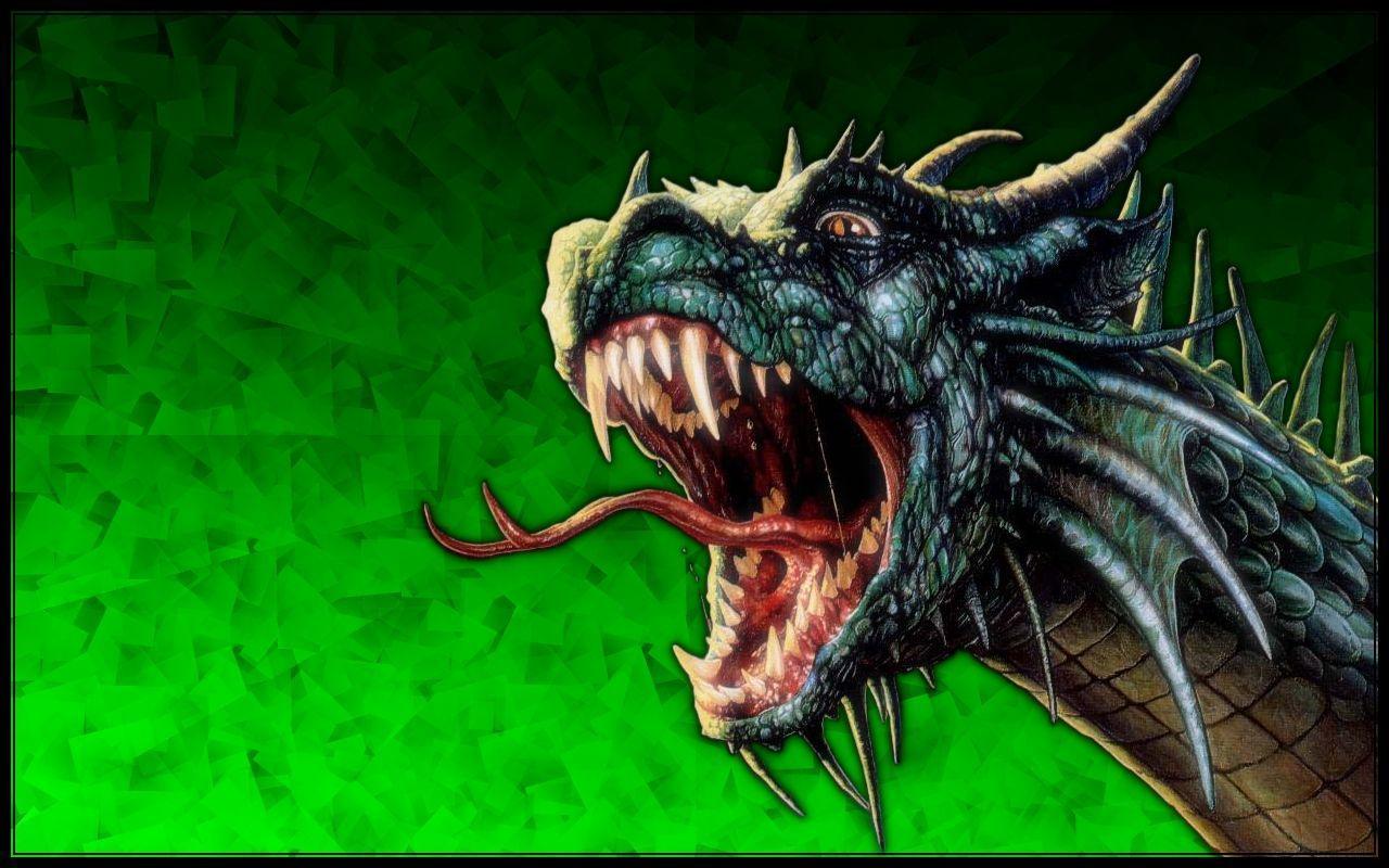 Green Dragon Wallpapers Wallpaper Cave