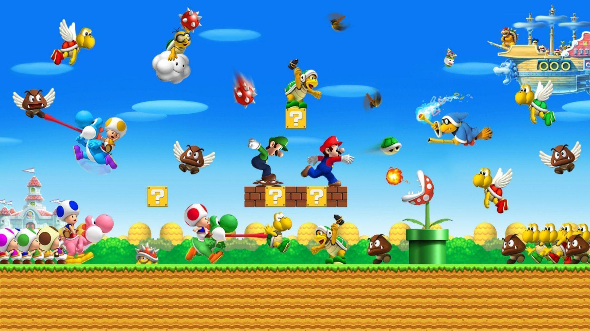 Mario Wallpapers HD Wallpaper Cave