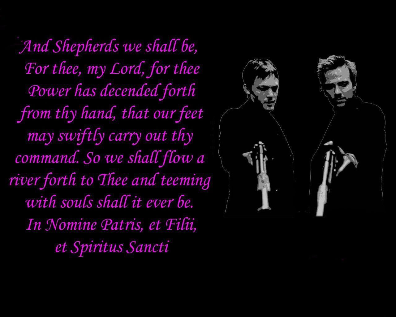 Boondock Saints Prayer Wallpaper