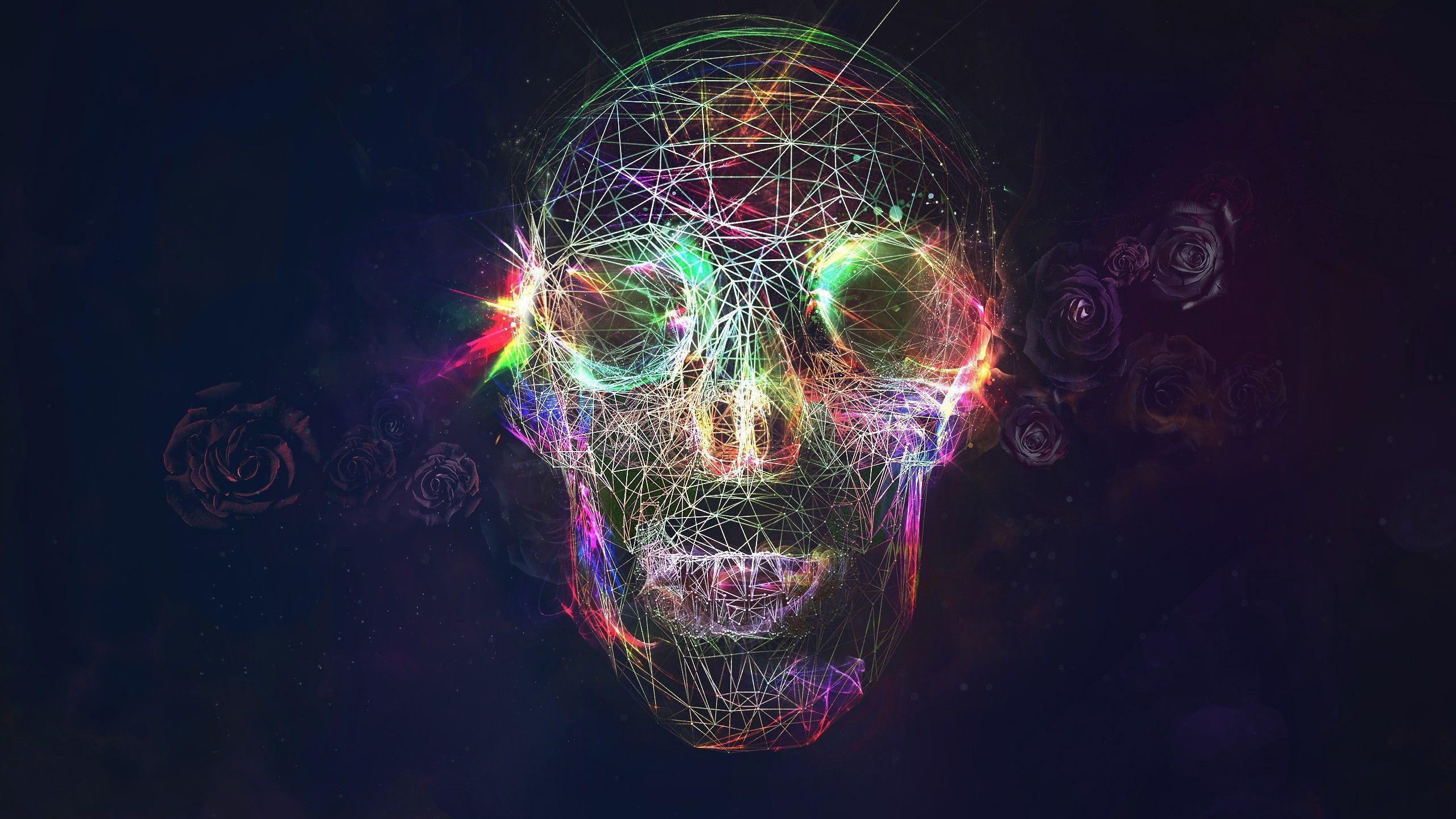 Abstract Skull Wallpapers Wallpaper Cave
