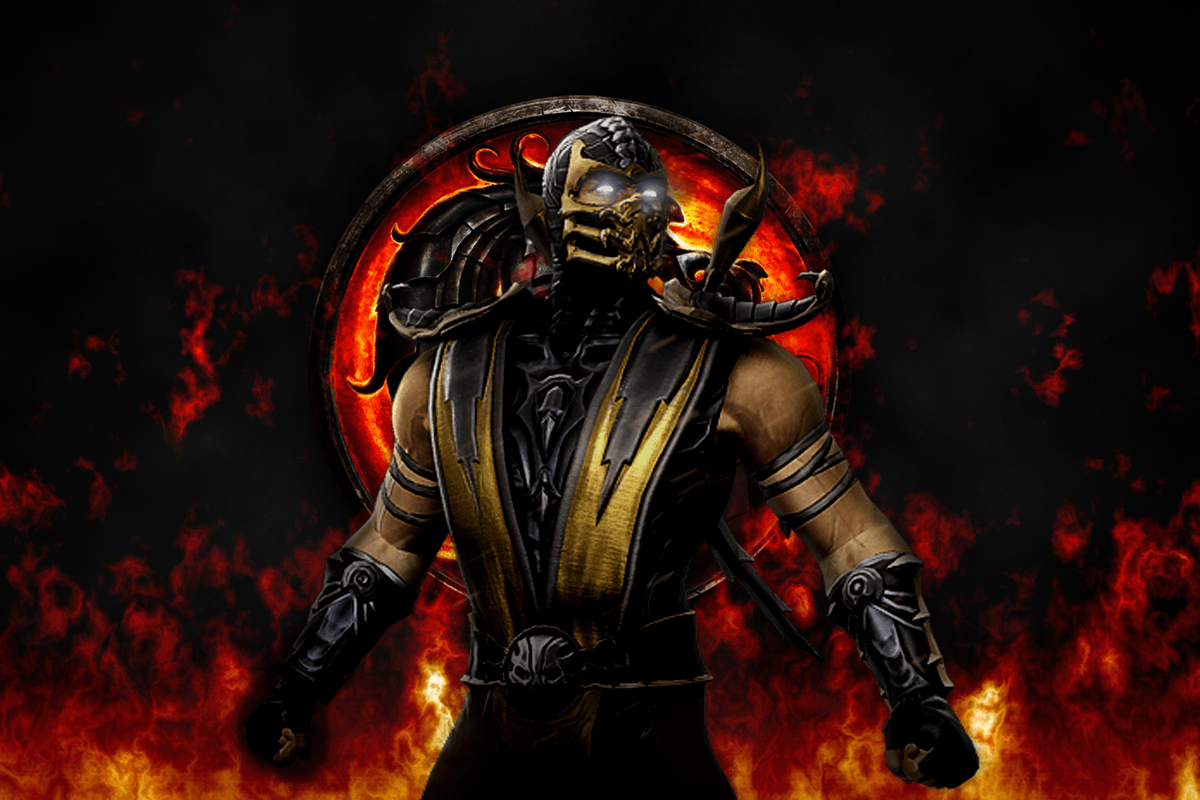 Mortal Kombat Wallpapers Scorpion Wallpaper Cave