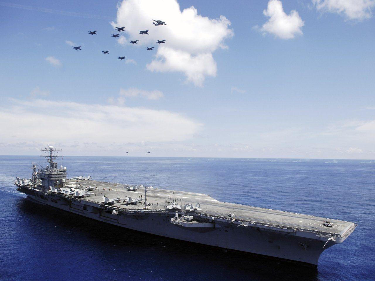 USS Nimitz Wallpapers Wallpaper Cave