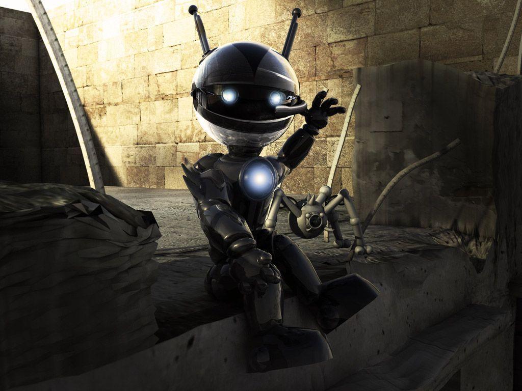 Cute Robot Wallpapers Wallpaper Cave