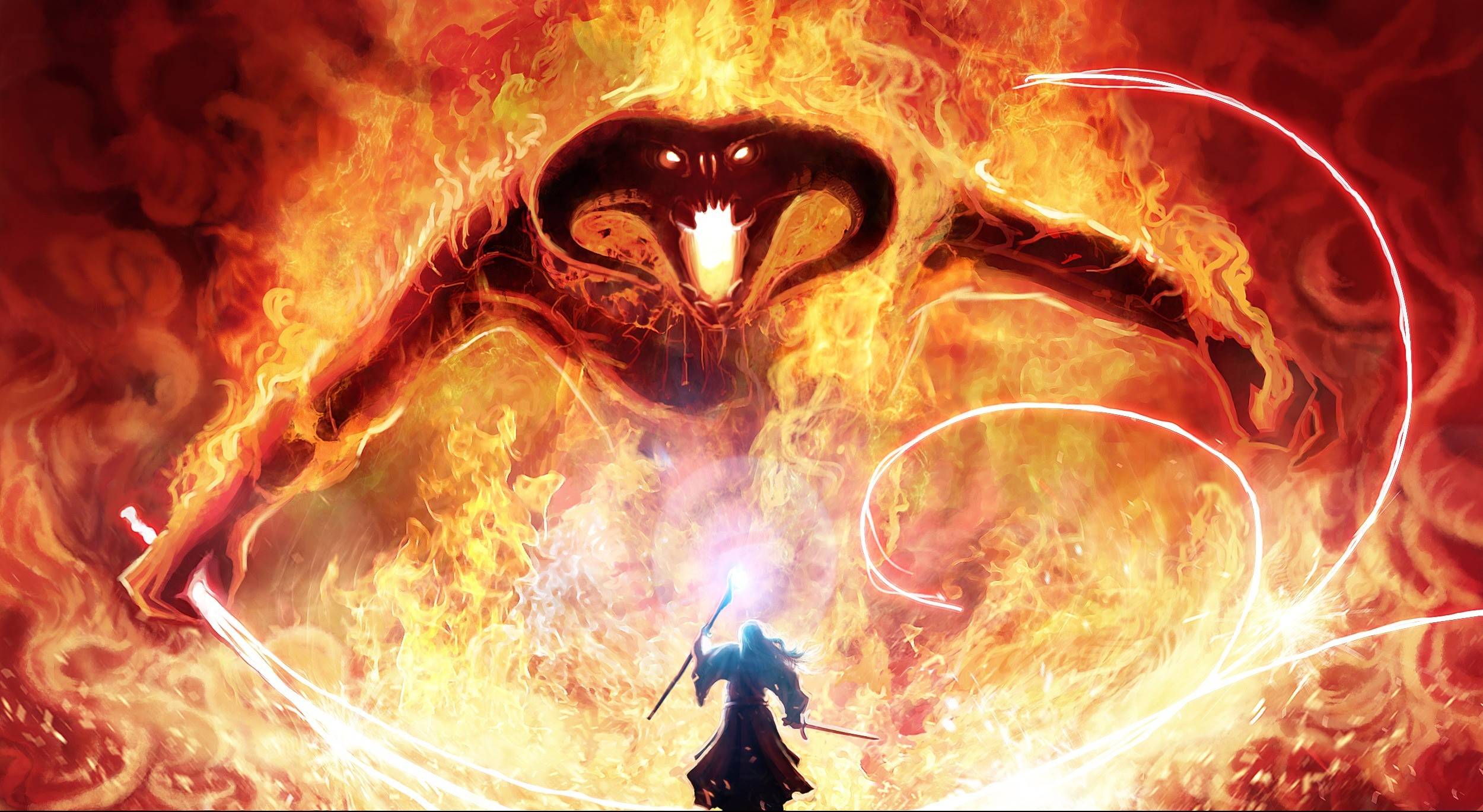 Balrog Wallpapers Wallpaper Cave