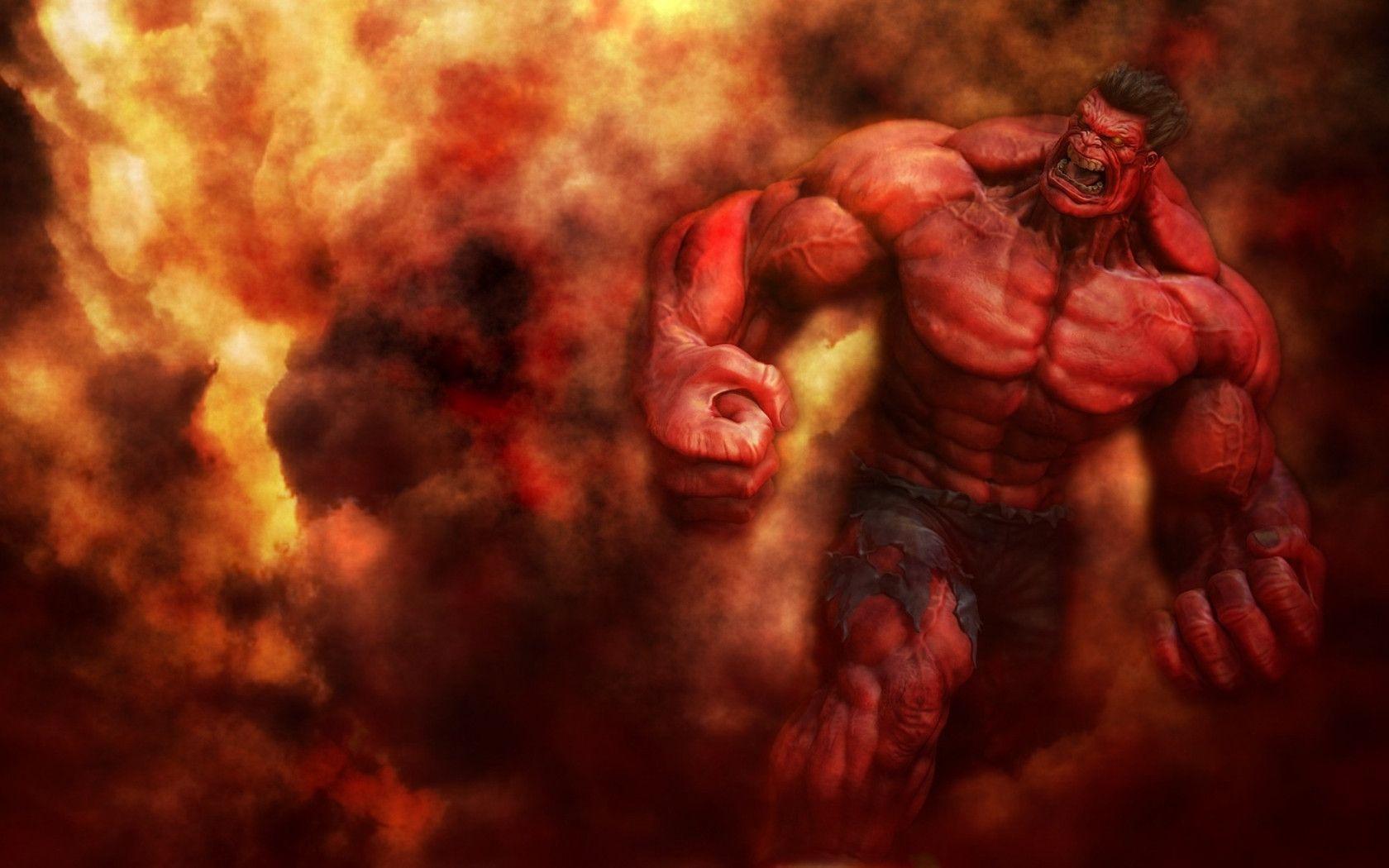 Red Hulk Wallpapers Wallpaper Cave