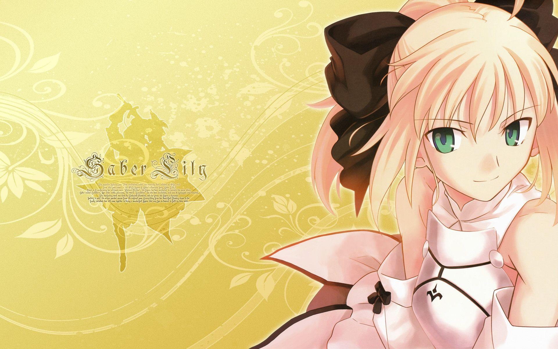 Saber Lily Wallpapers Wallpaper Cave