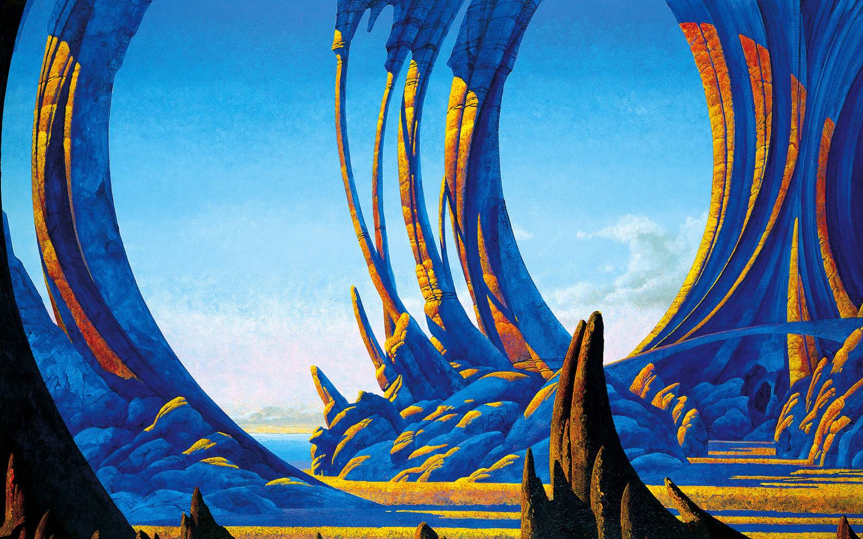 Roger Dean Wallpapers Wallpaper Cave