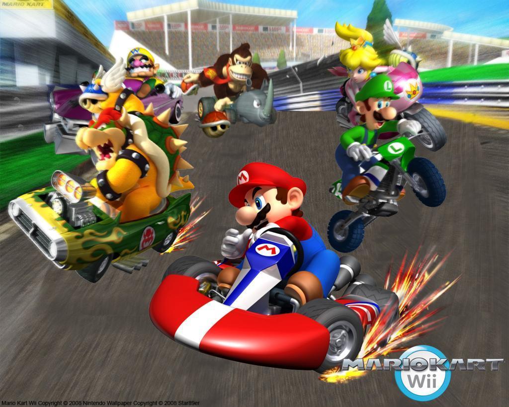 Mario Kart Wii Wallpapers Wallpaper Cave