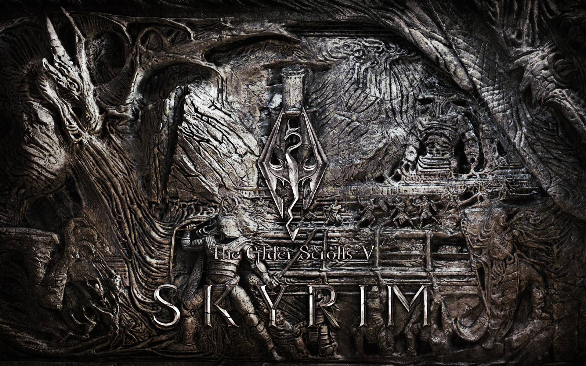 Skyrim Dragonborn Wallpapers Wallpaper Cave