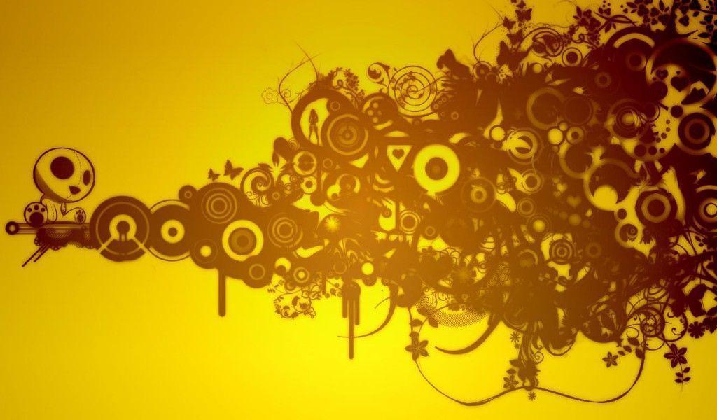 Cool Yellow Backgrounds Wallpaper Cave