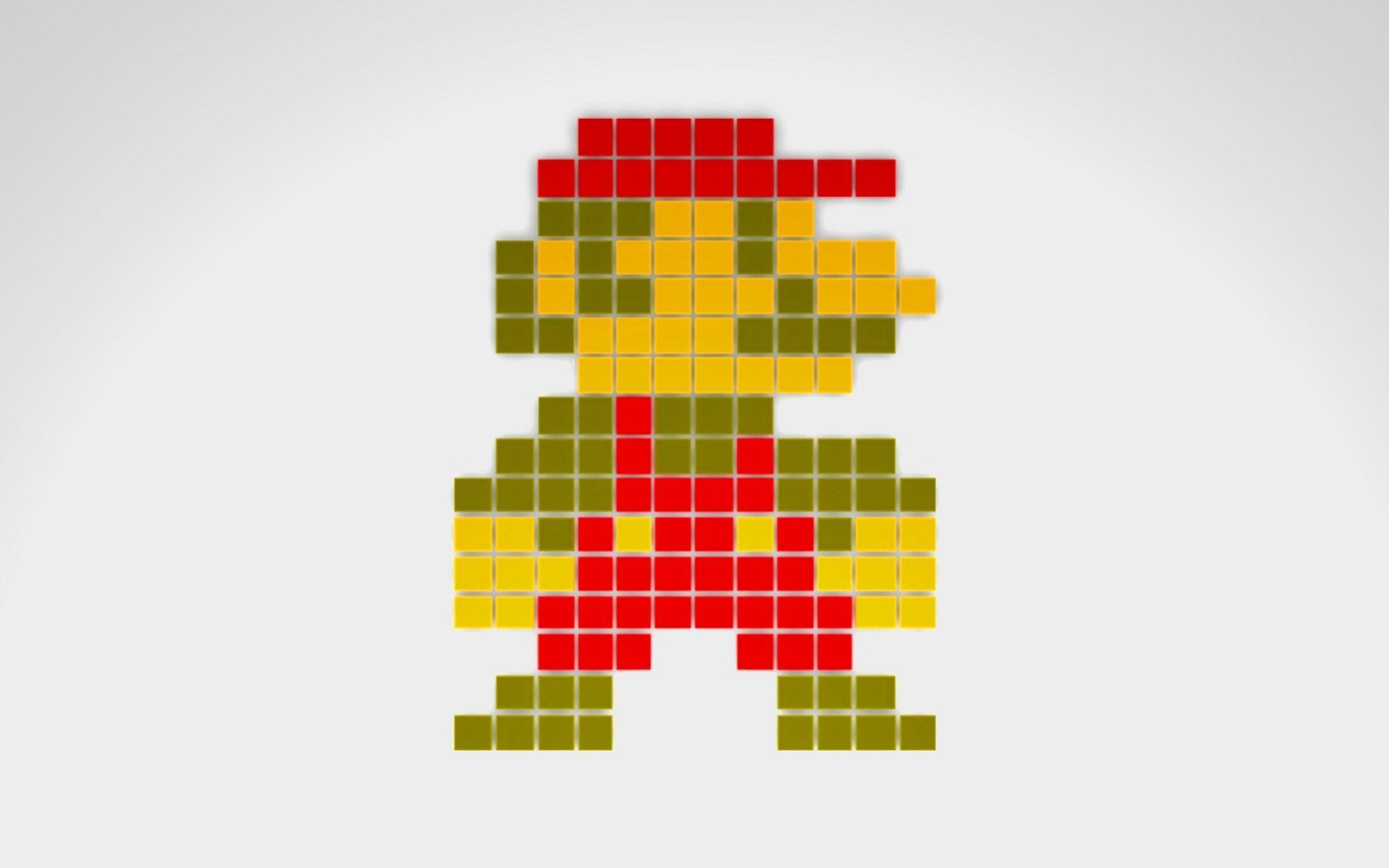 8 Bit Mario Wallpapers Wallpaper Cave