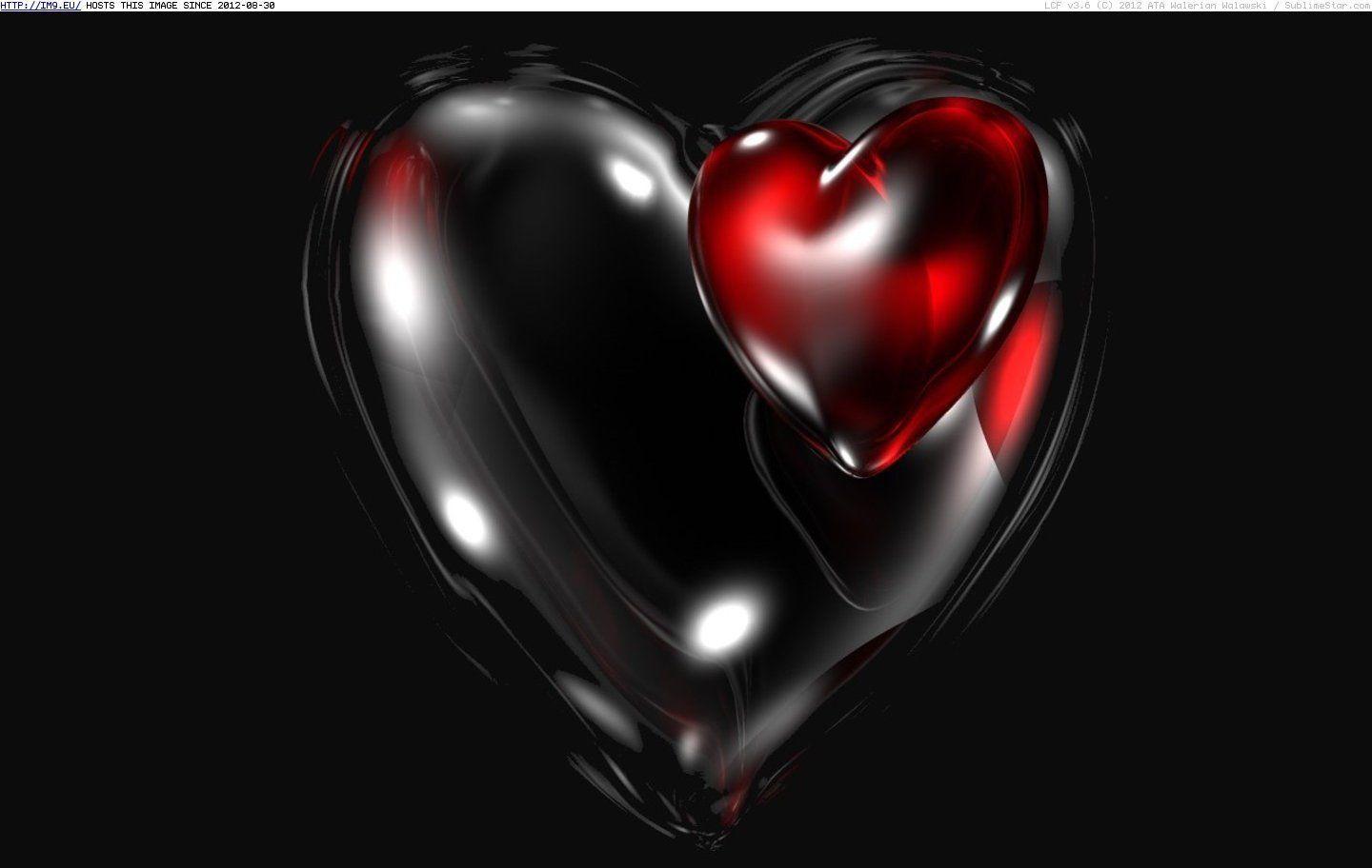 Black And White Heart Wallpapers Wallpaper Cave