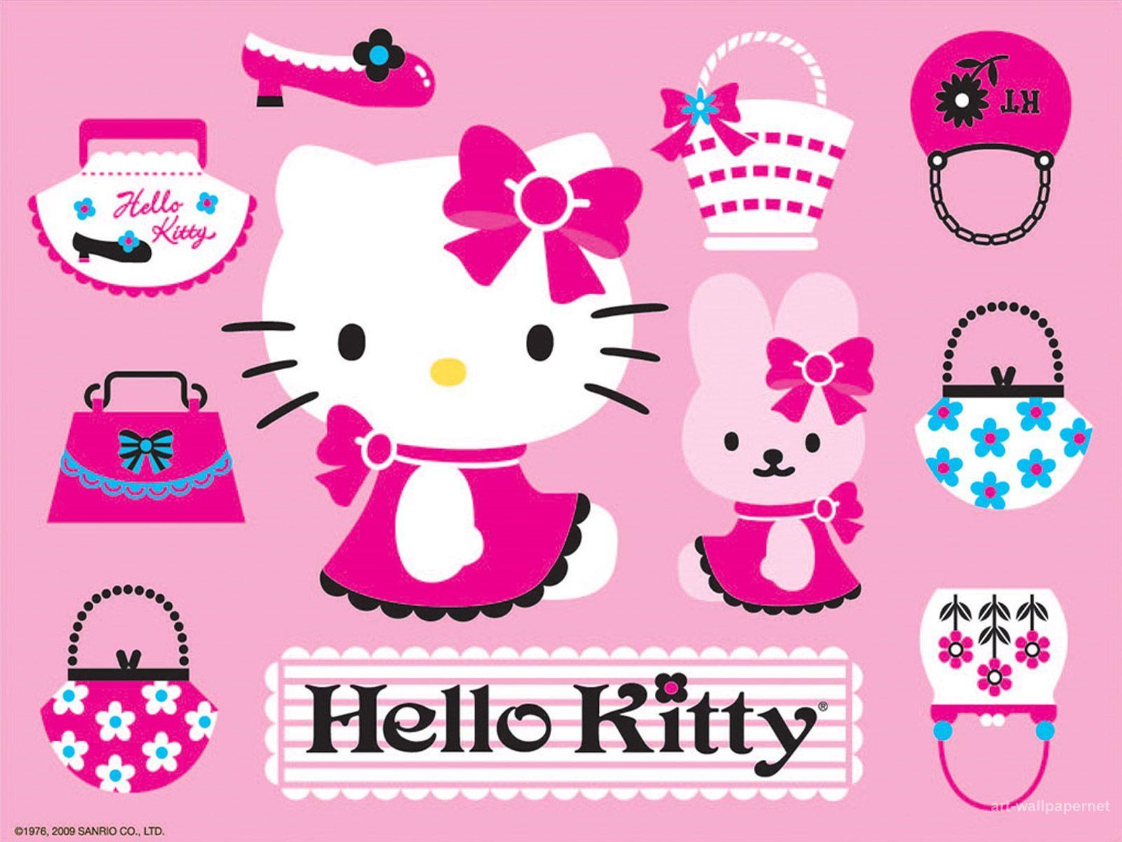 Hello Kitty Wallpapers And Screensavers Wallpaper Cave