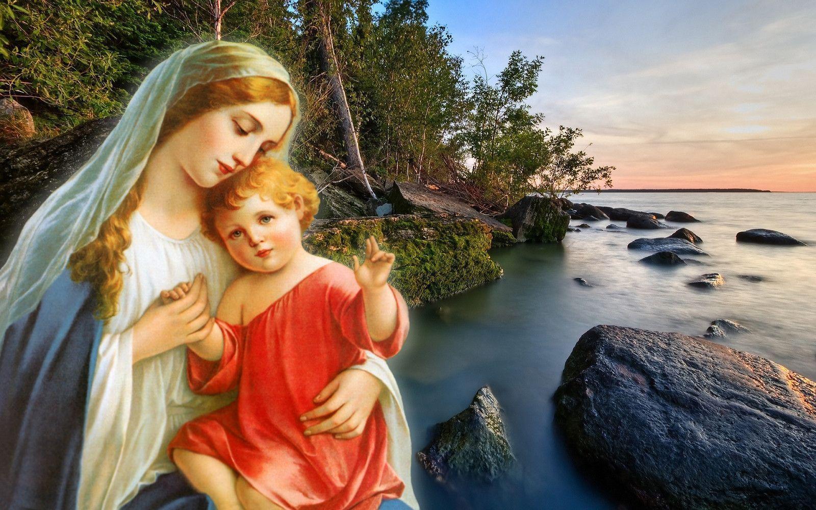 Mary Mother Of God Wallpapers Wallpaper Cave