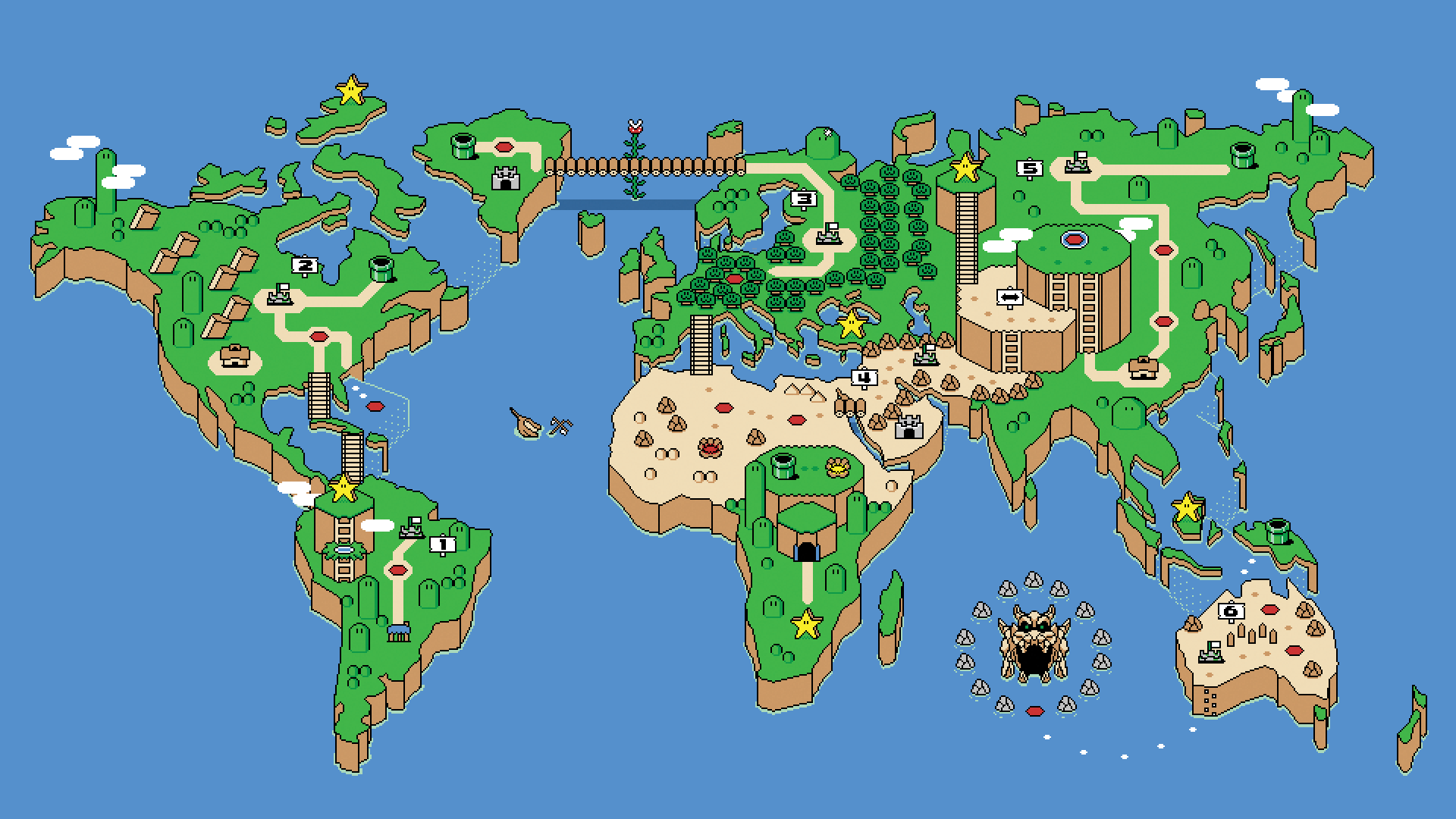 Mario World Wallpapers Wallpaper Cave