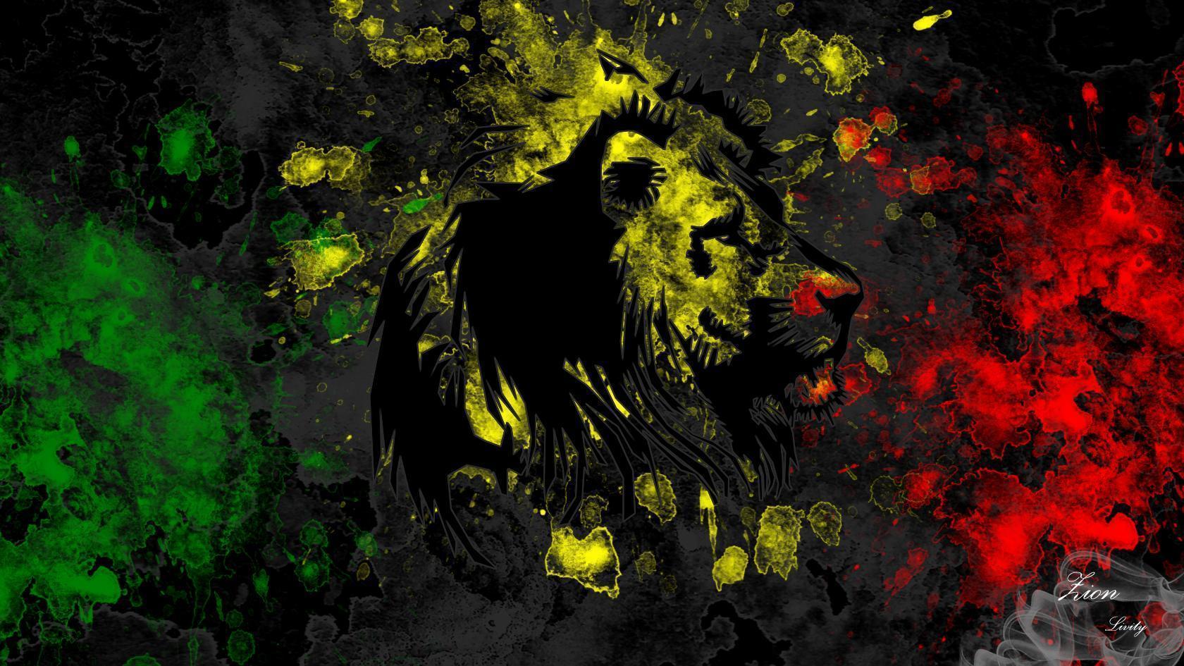 Rasta Lion Wallpapers Wallpaper Cave