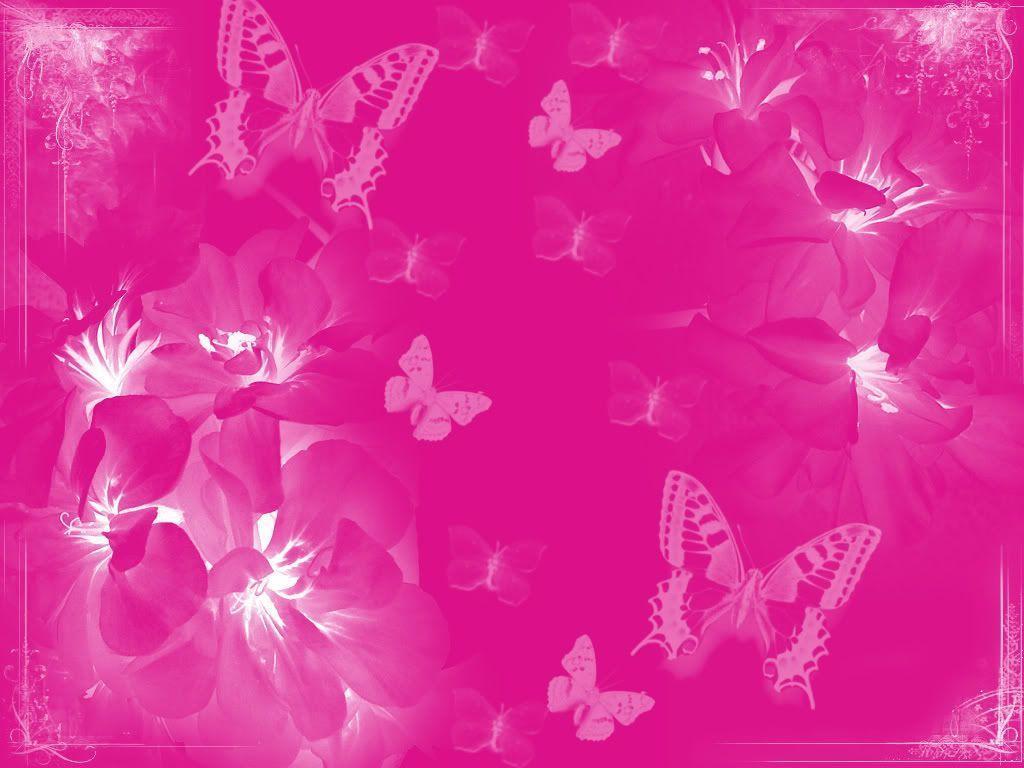 Pink Butterfly Backgrounds Wallpaper Cave
