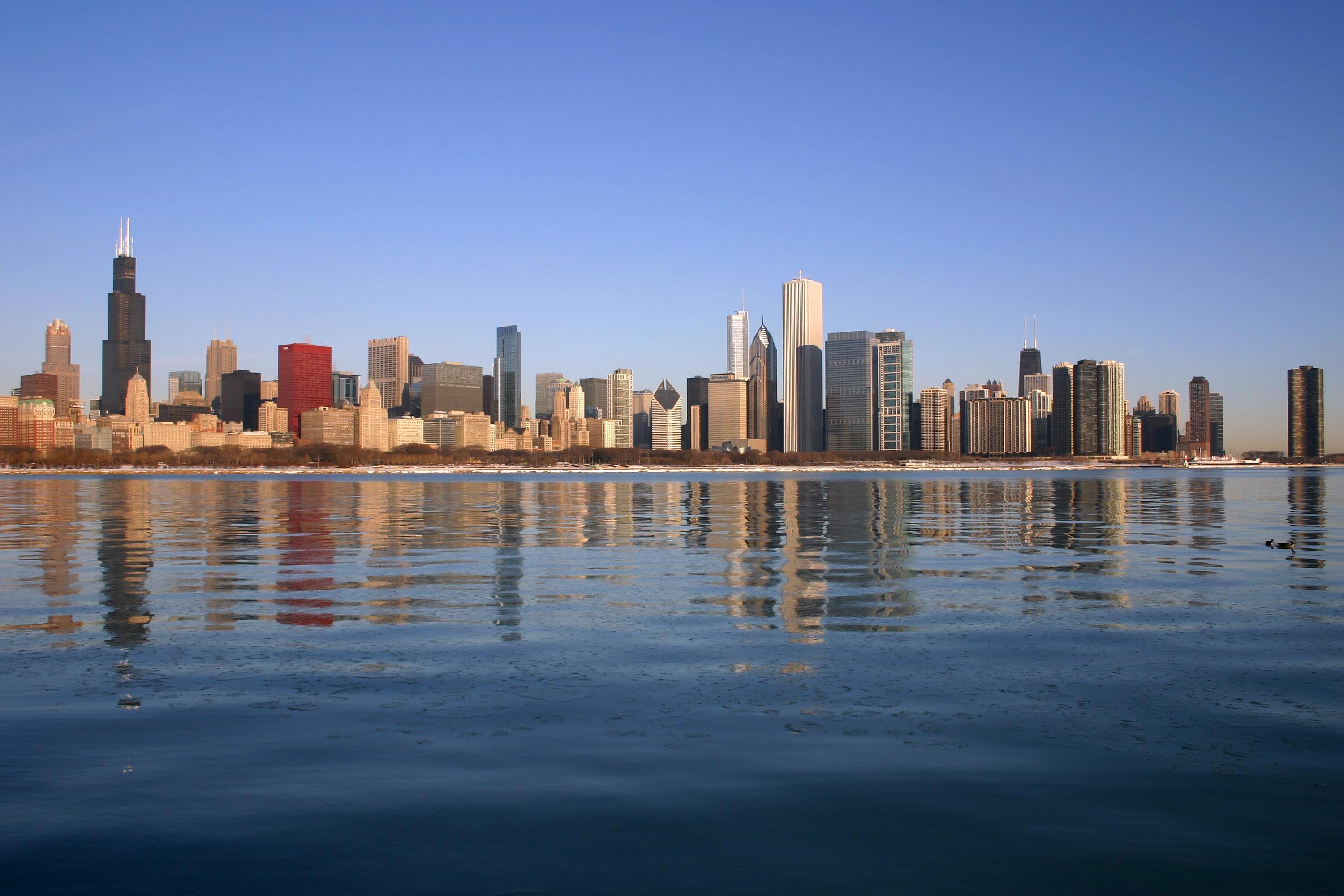 Chicago Skyline Backgrounds - Wallpaper Cave
