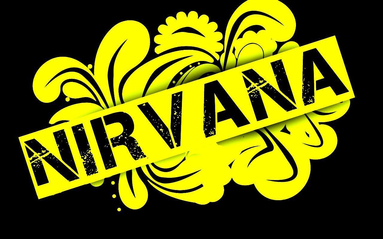 Nirvana Logo Wallpapers Wallpaper Cave