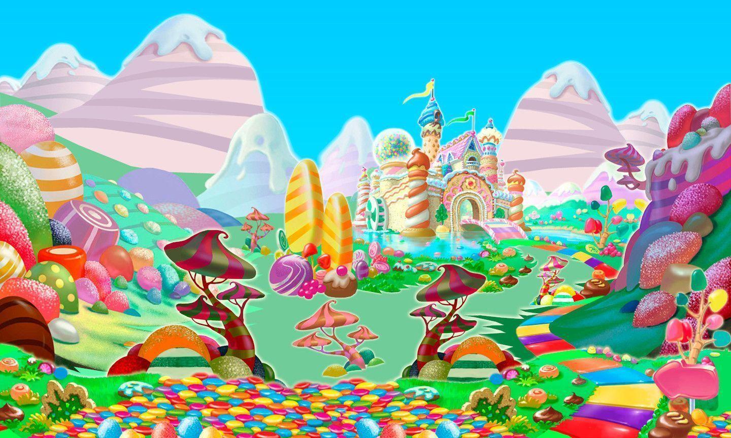 Candyland Backgrounds Wallpaper Cave